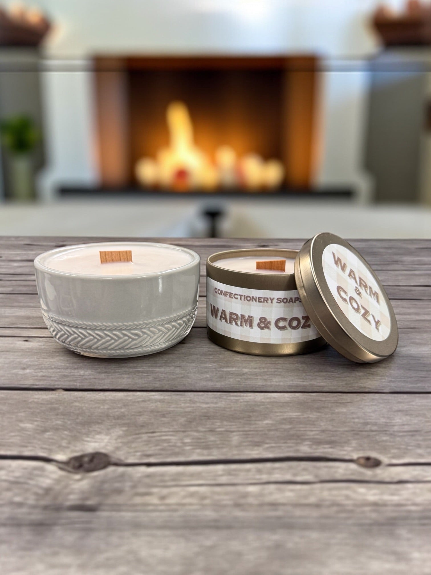 Warm & Cozy Ramekin Candle