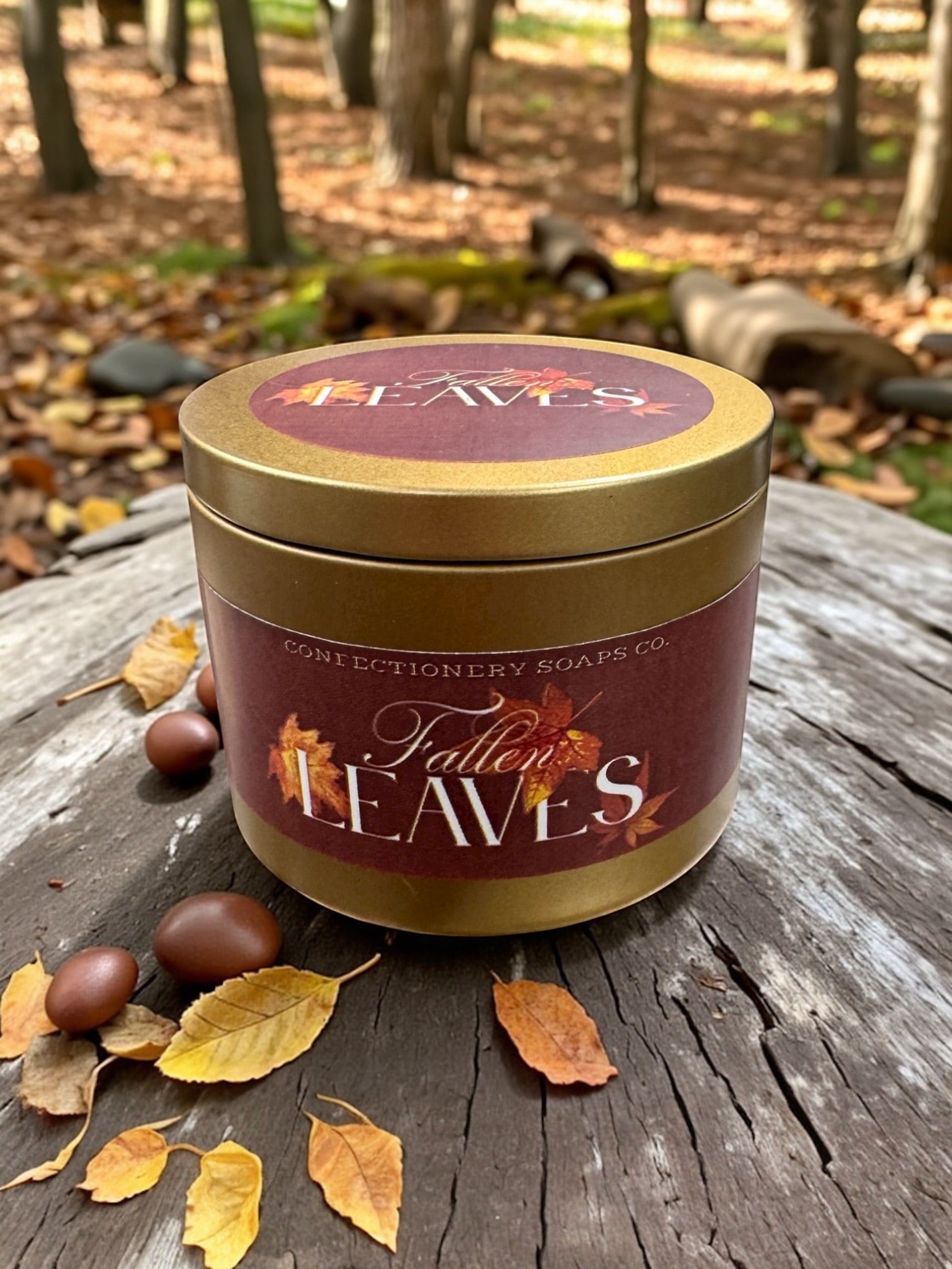 Fallen Leaves Candle