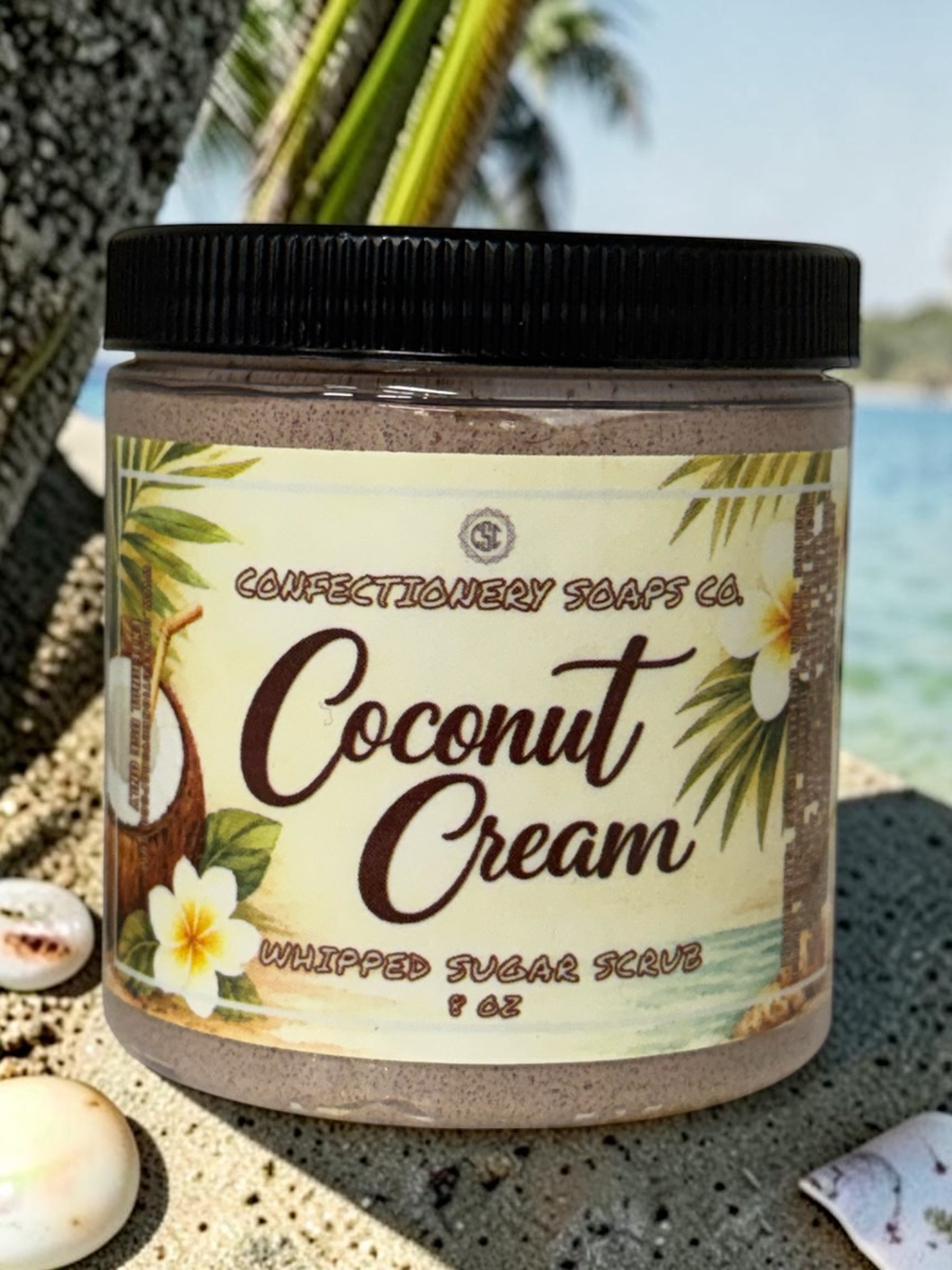 Coconut Cream Sugar Scrub