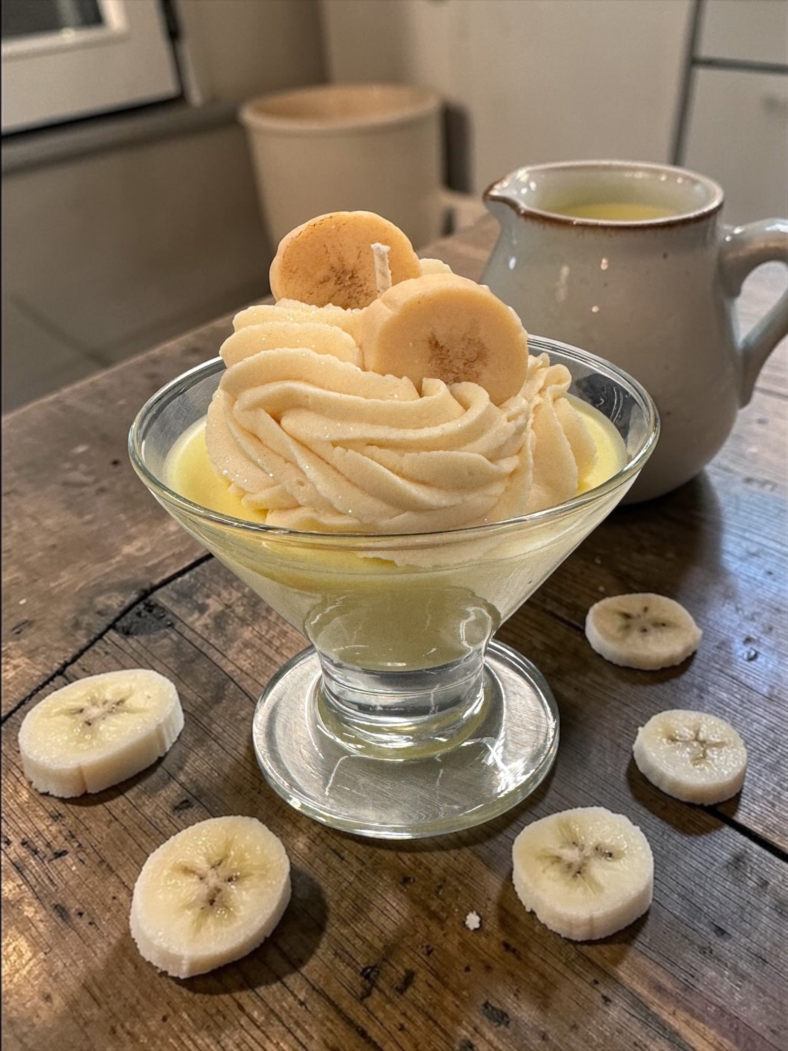 Banana Pudding Specialty Glass Candle