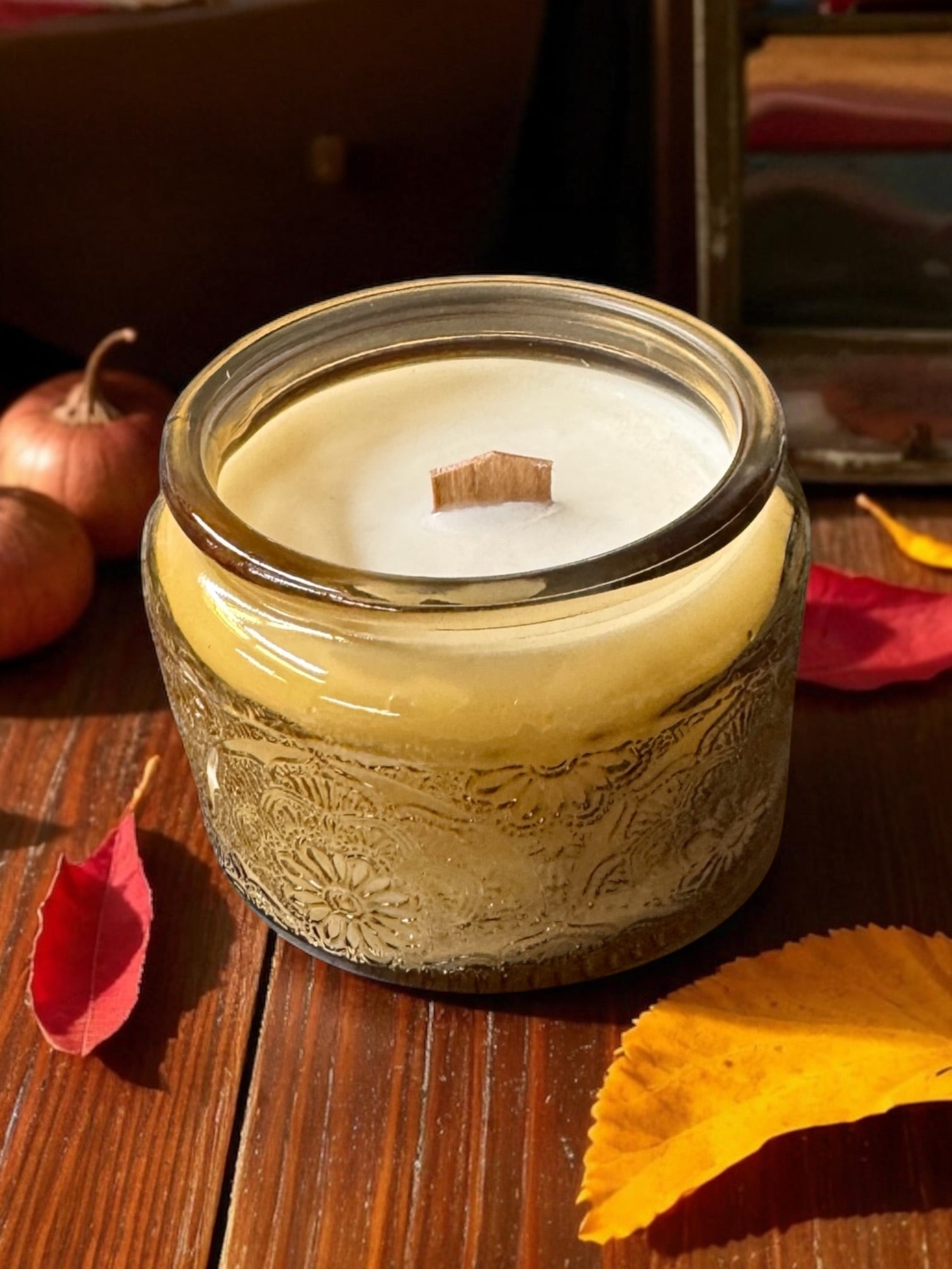 Stars Hollow Embellished Candle