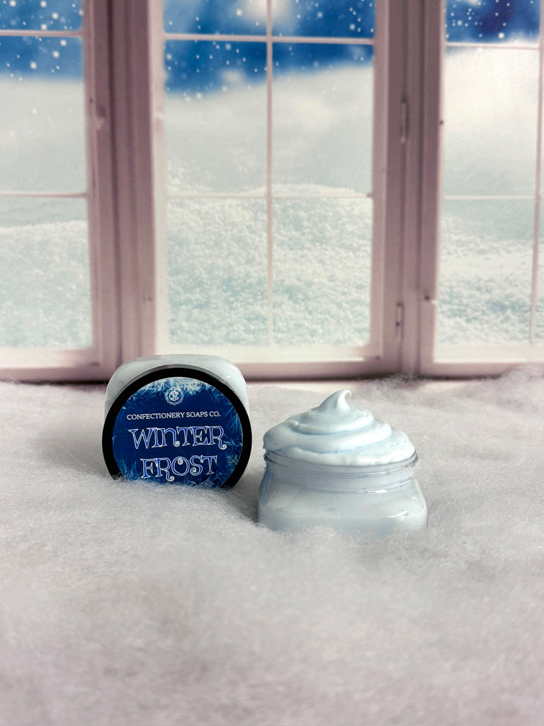 Winter Frost: Body Buff Whipped Sugar Scrub & Hydrating Body Creme Duo