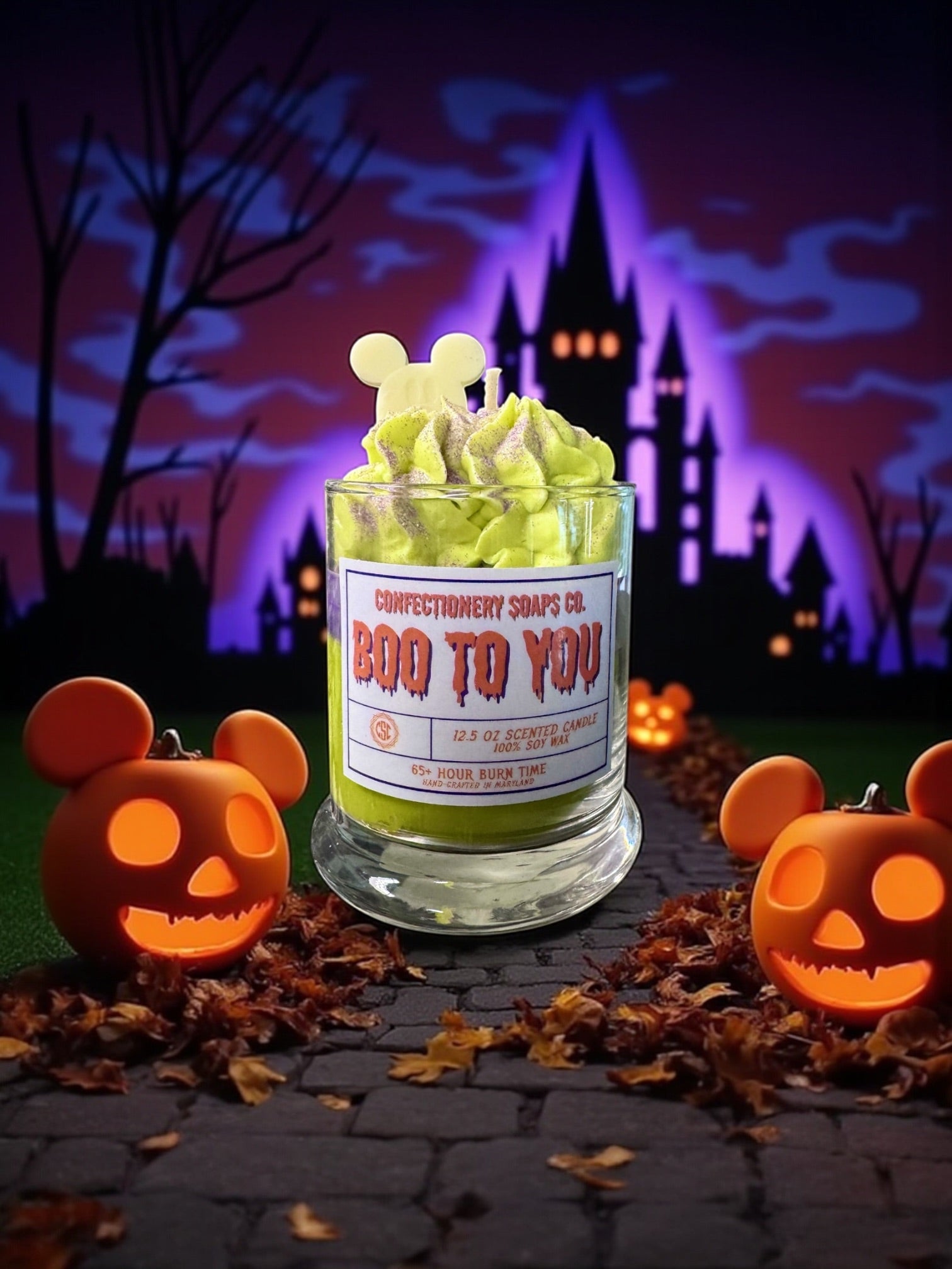 Boo to You Specialty Glass Candle
