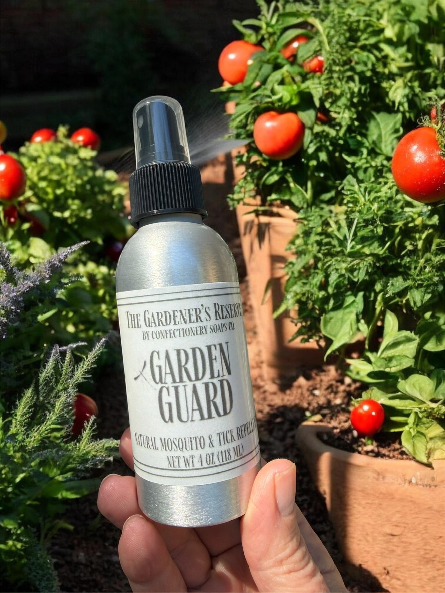 The Gardener's Reserve: Garden Guard (Mosquito & Tick Repellent | Safe for Ages 6+)