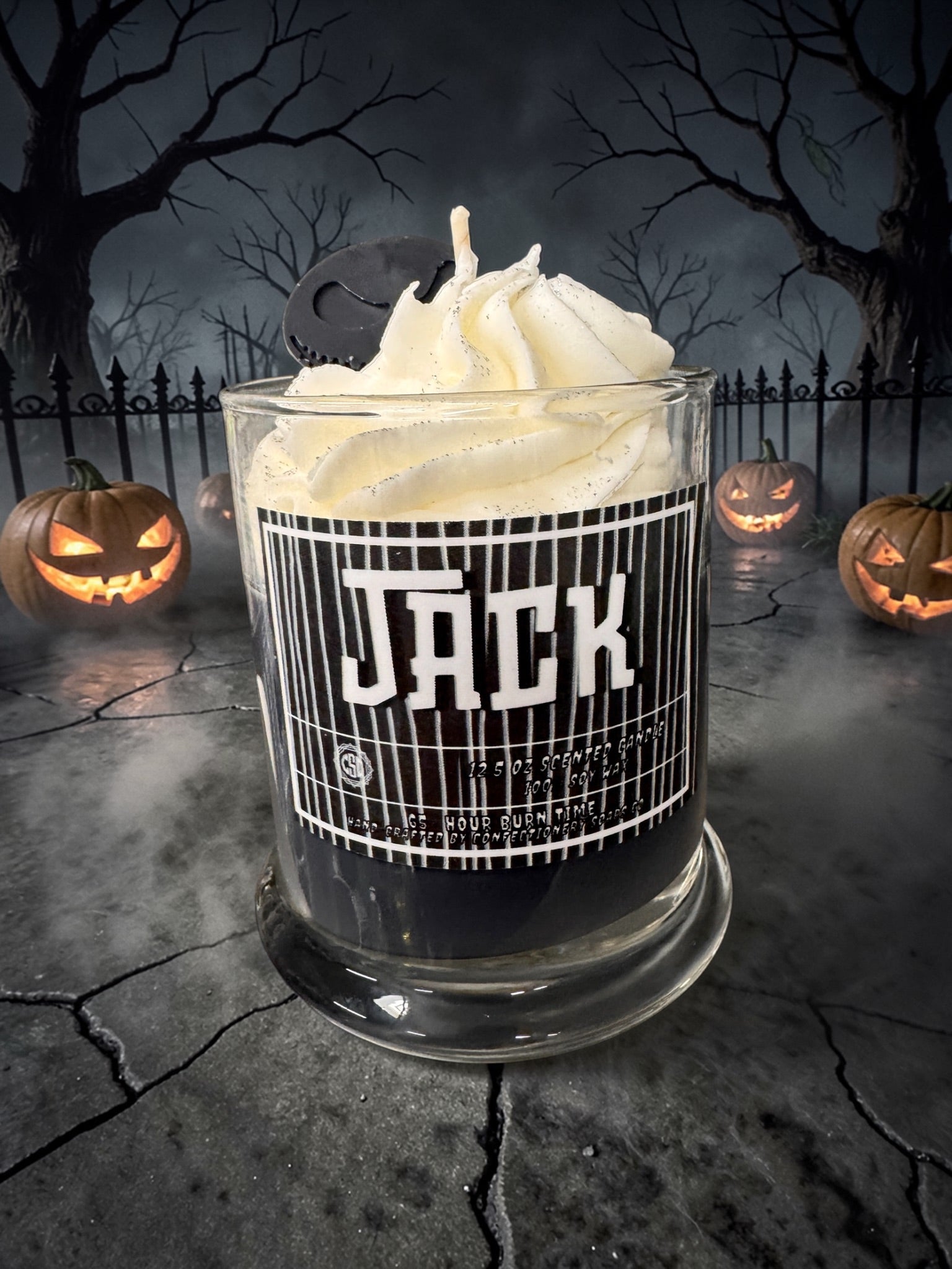 Jack Specialty Glass Candle