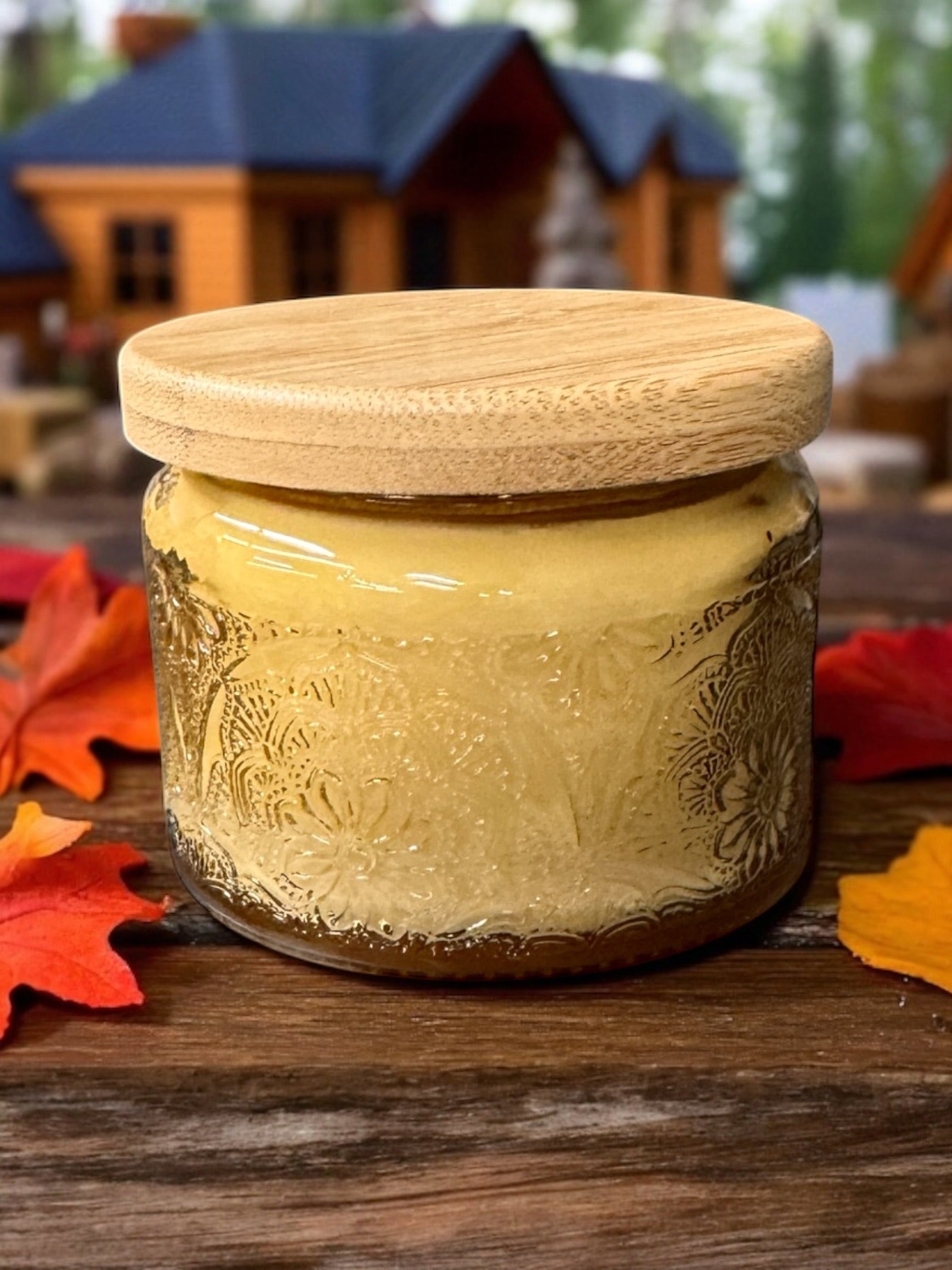 Stars Hollow Embellished Candle