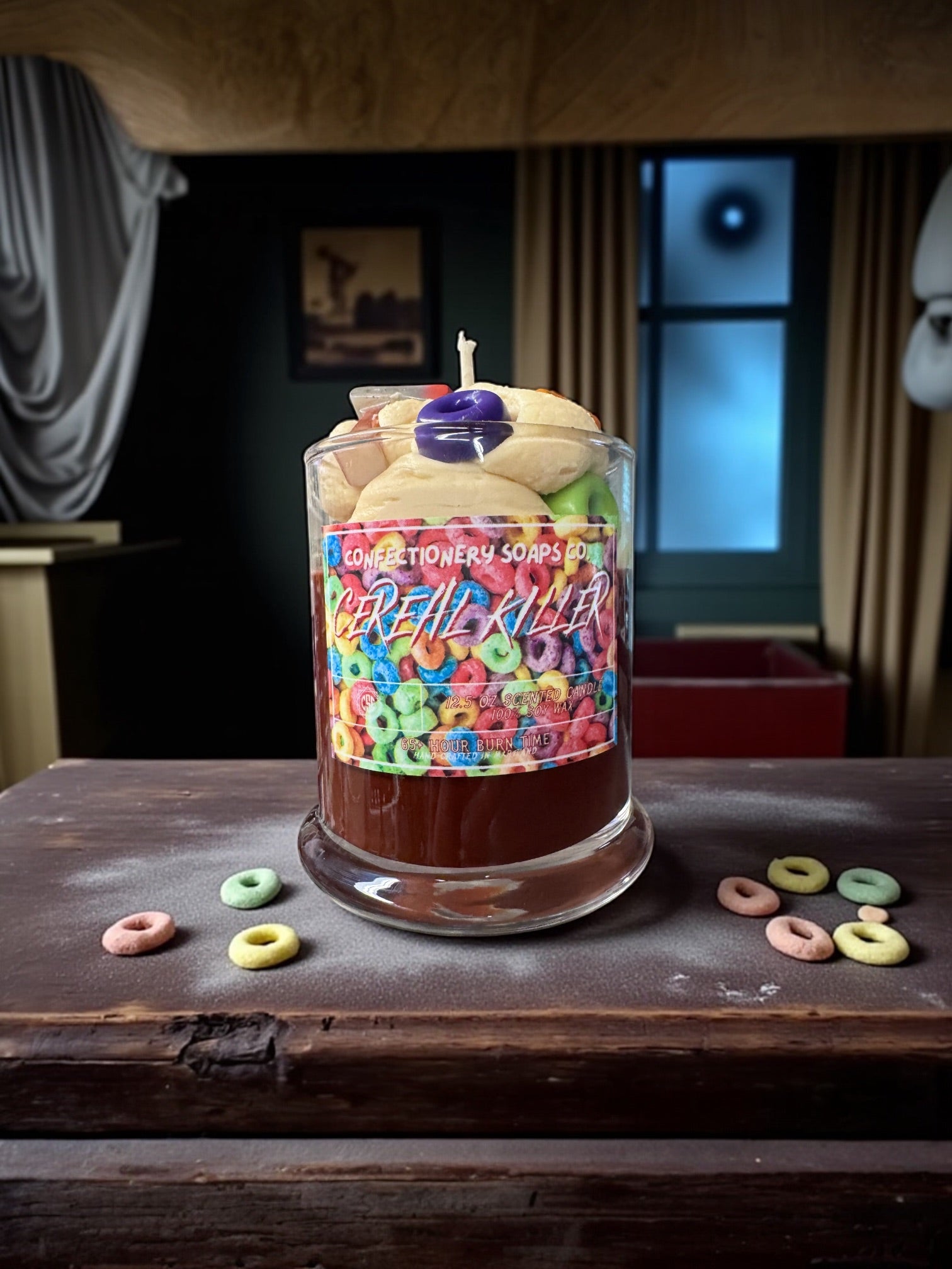 Cereal Killer Specialty Glass Candle