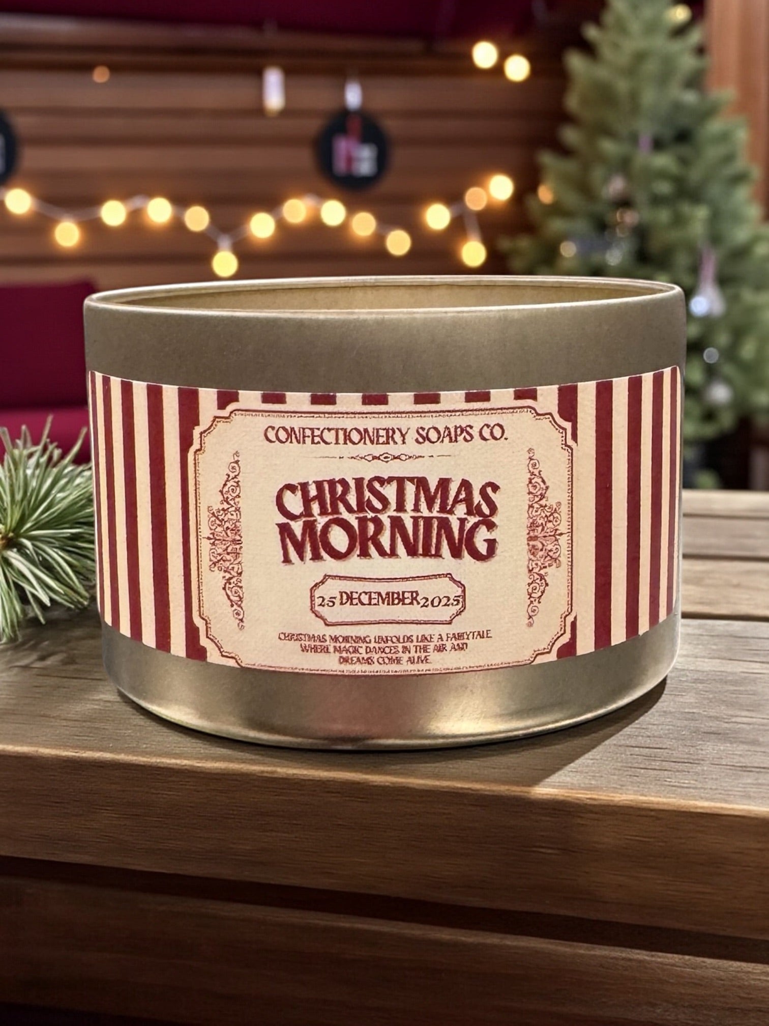 Christmas Morning Candle