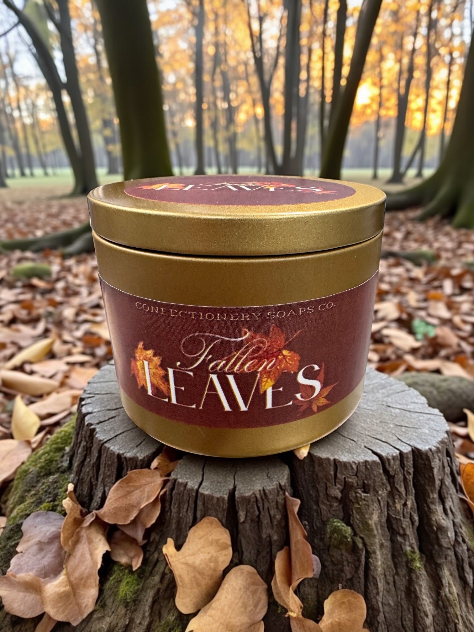 Fallen Leaves Candle