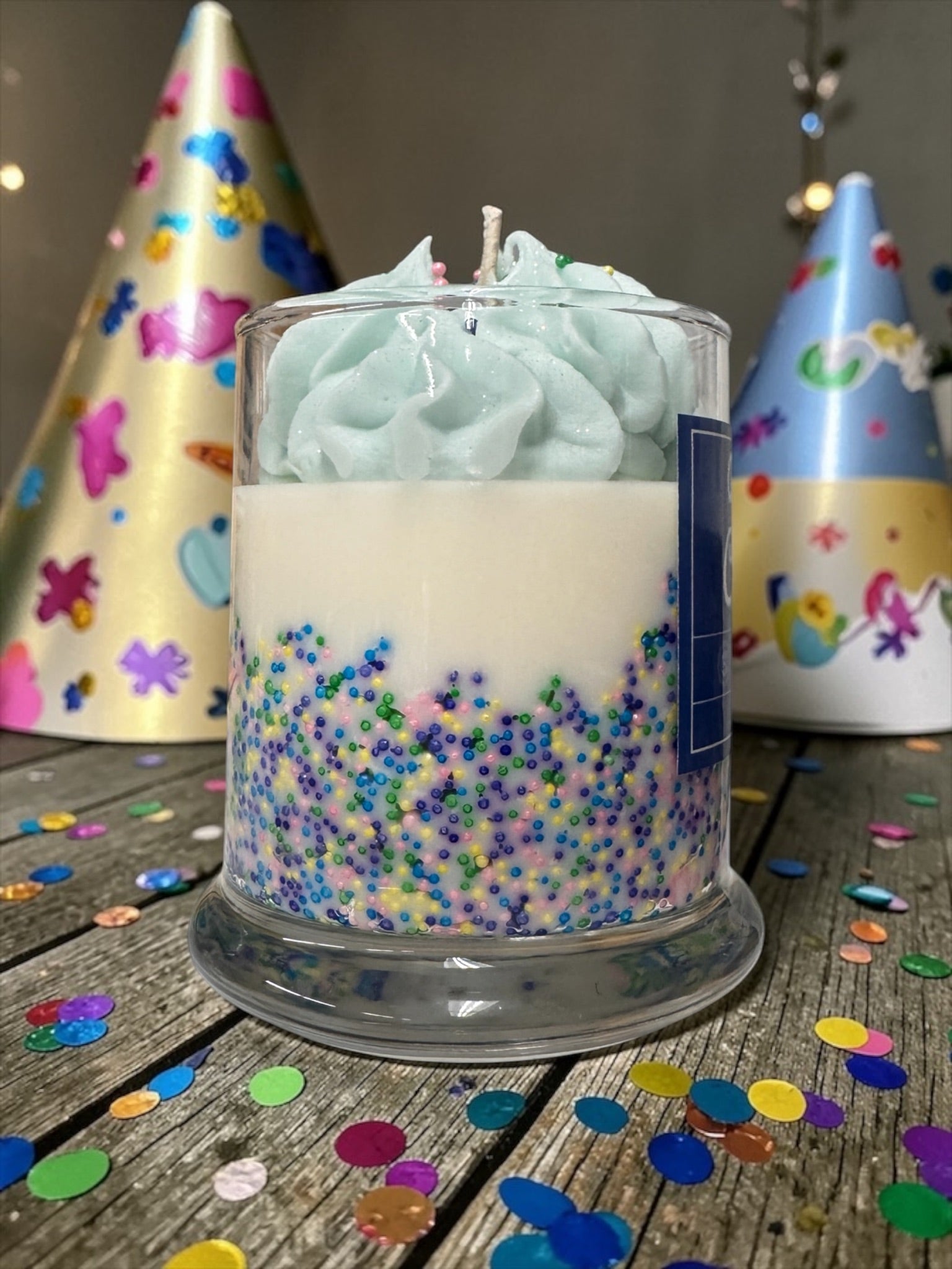Vanilla Cake Pop Specialty Glass Candle