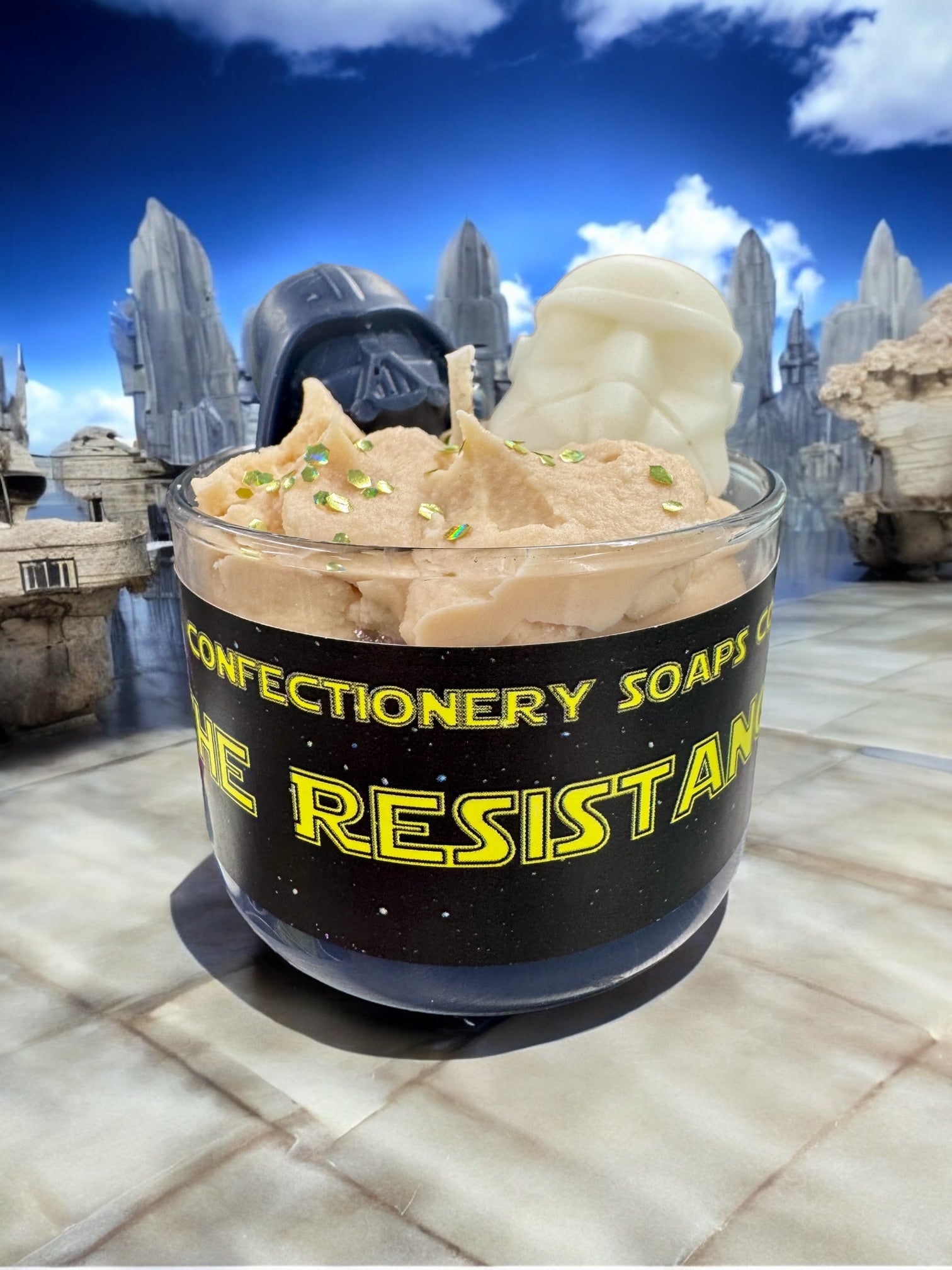 The Resistance Glass Candle