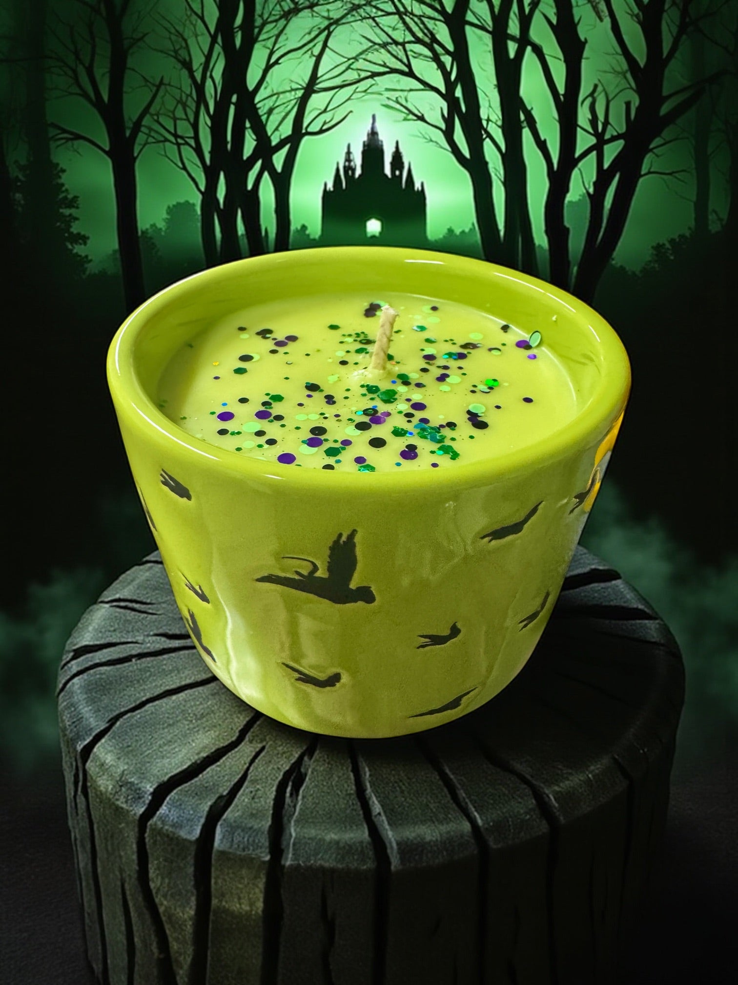 Wicked Witch Deco Candle