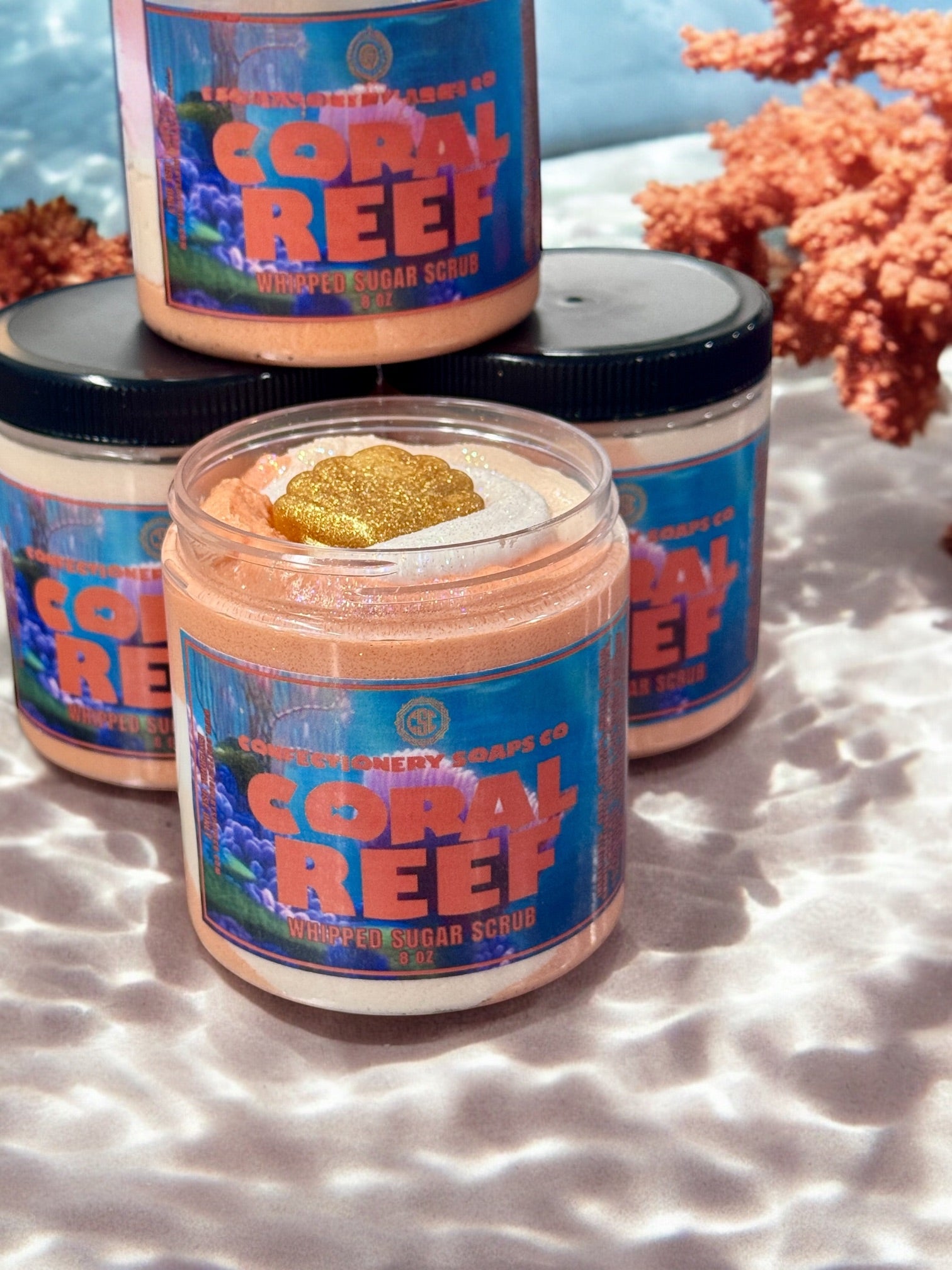 Coral Reef Whipped Sugar Scrub