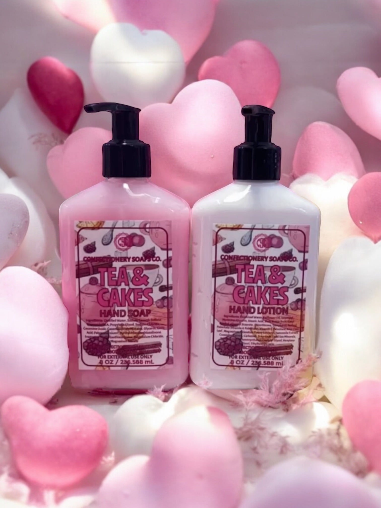 Tea & Cakes Hand Soap and Lotion DUO