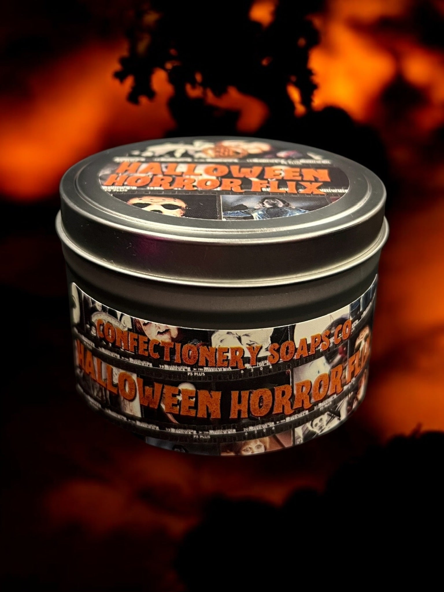 Halloween Horror Flix Candle