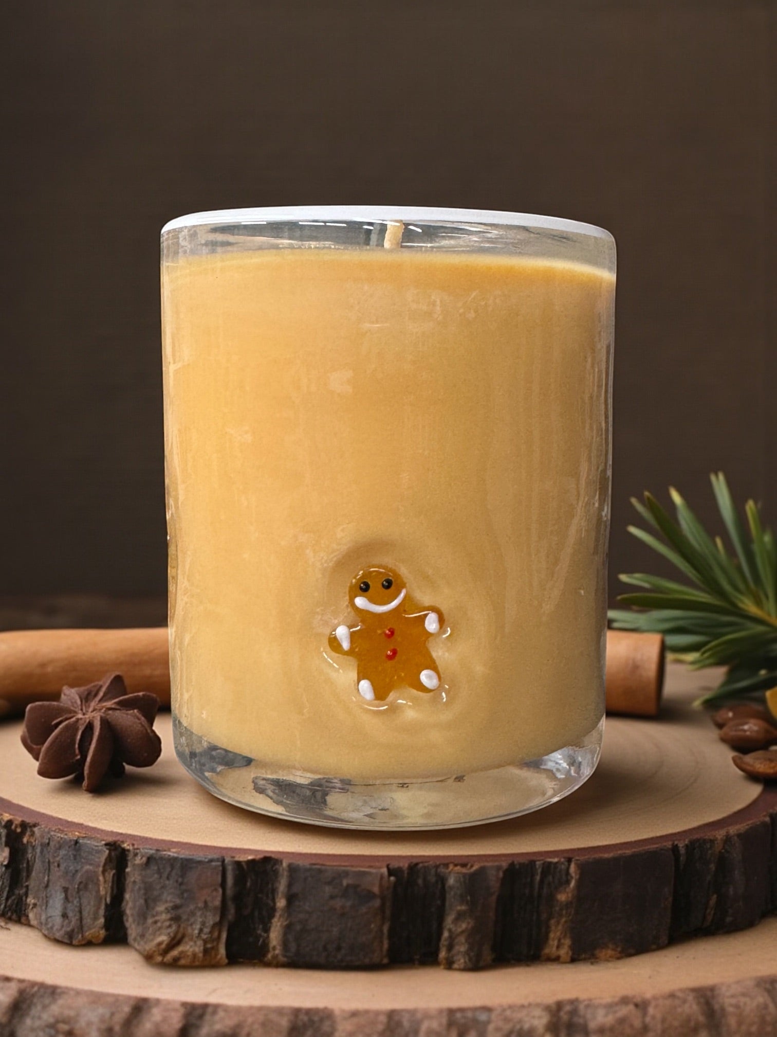 Gingerbread Cookies Deco Candle