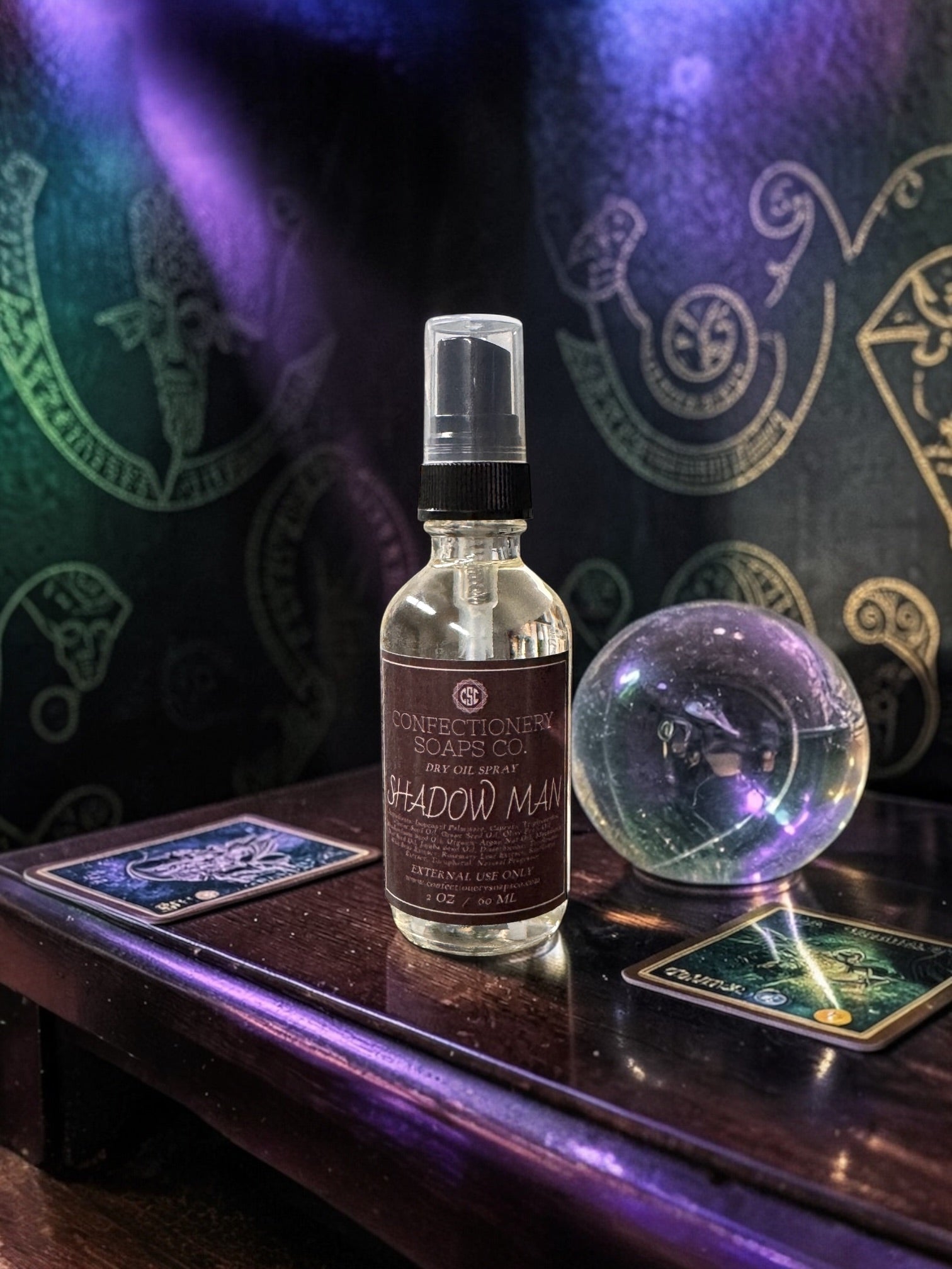 Shadow Man Dry Oil Spray