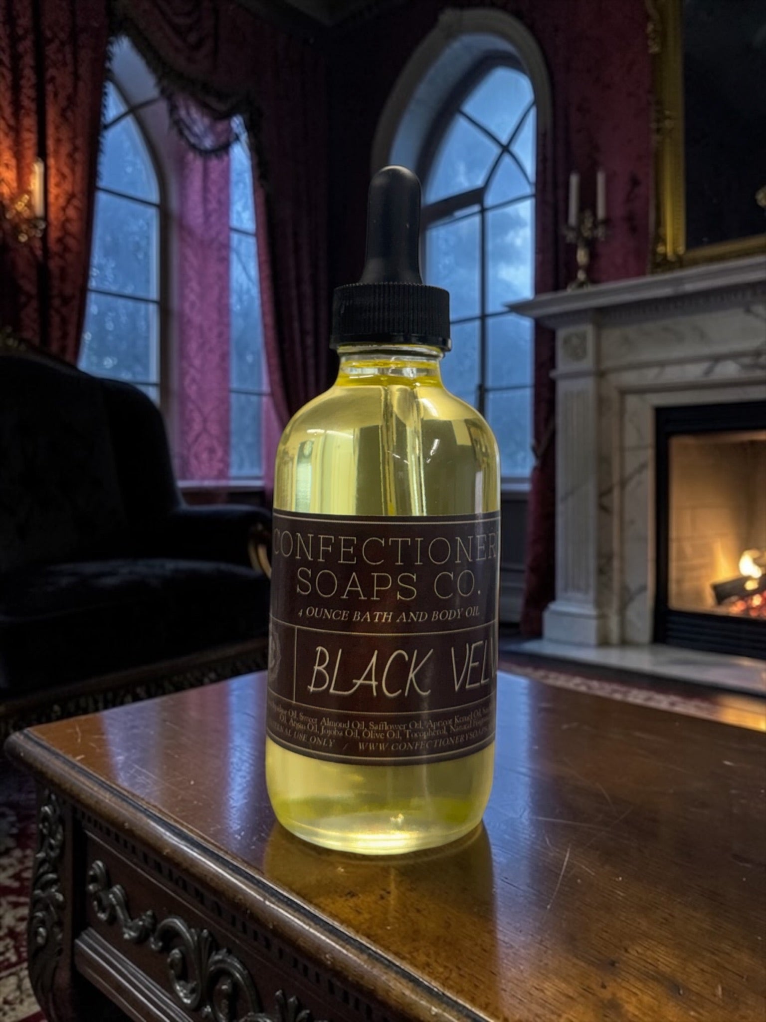 Black Velvet Bath and Body Oil