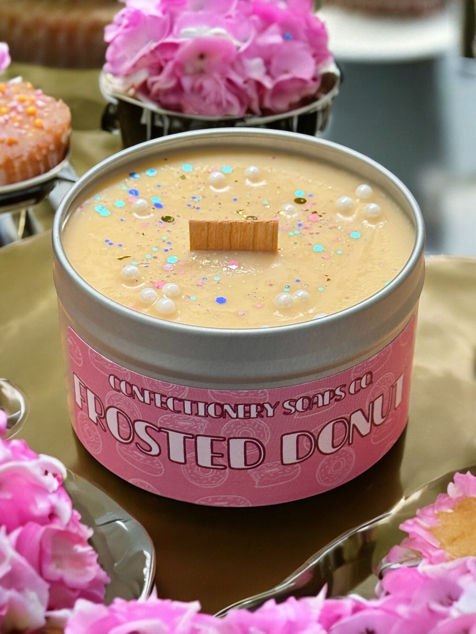 Frosted Donuts Candle