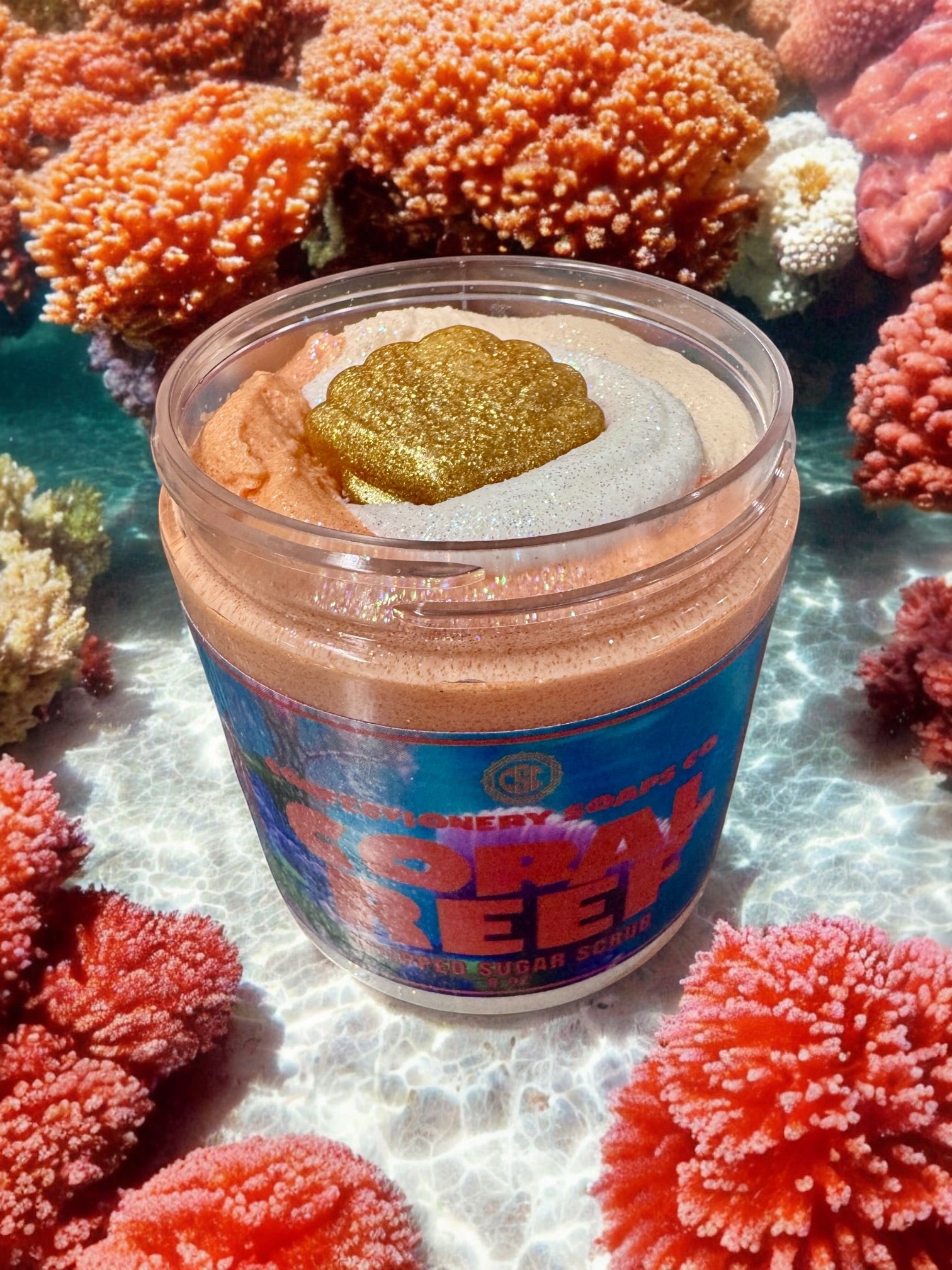 Coral Reef Whipped Sugar Scrub