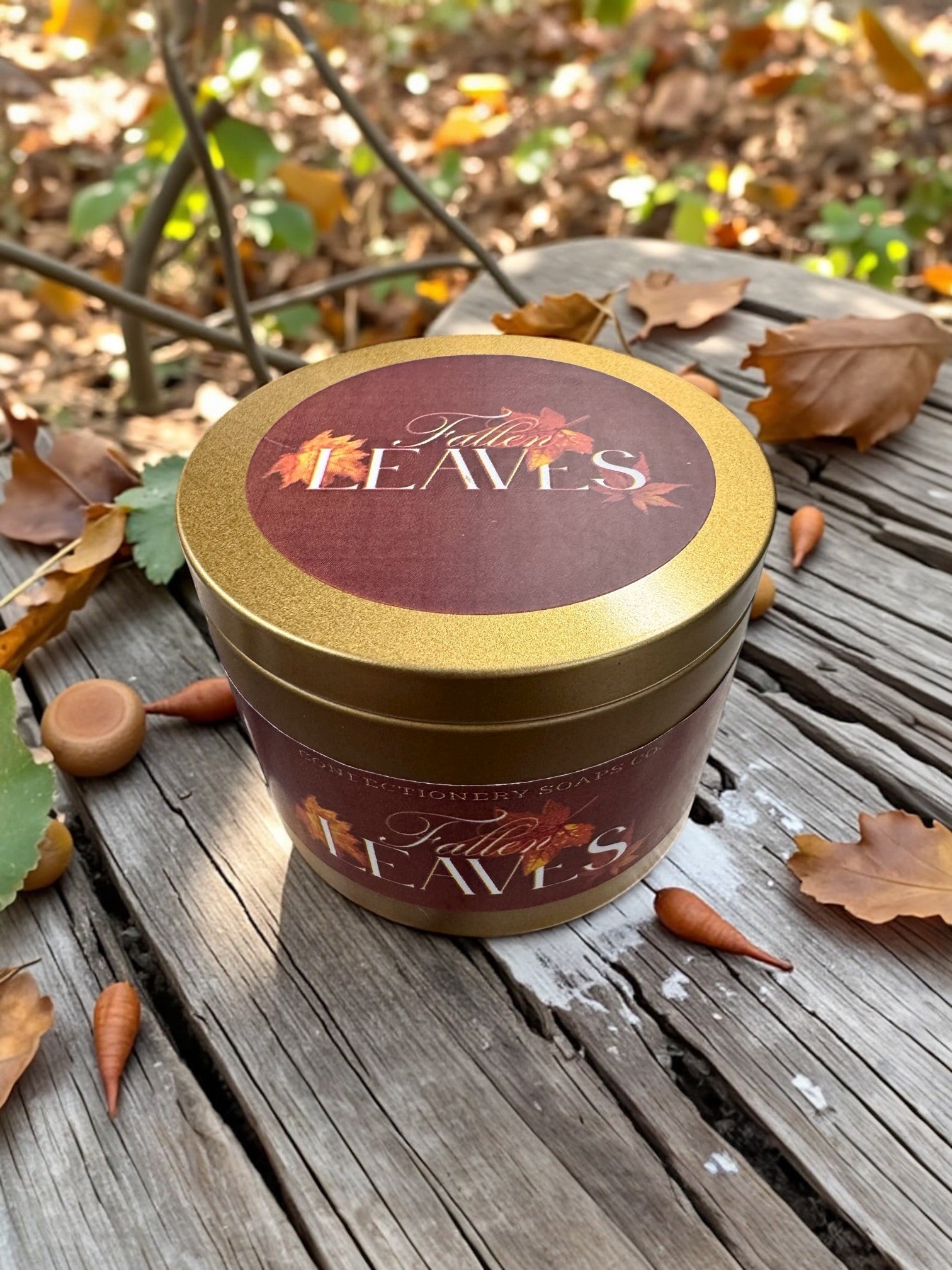 Fallen Leaves Candle