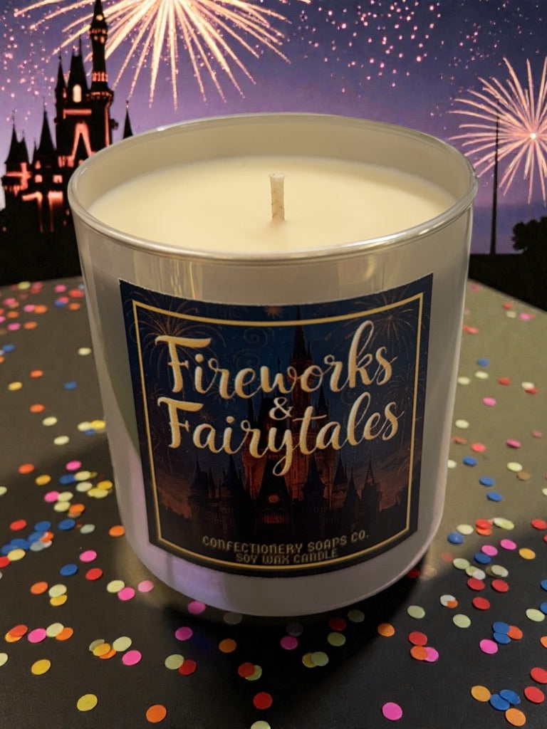 Fireworks & Fairytales Iridescent Candle