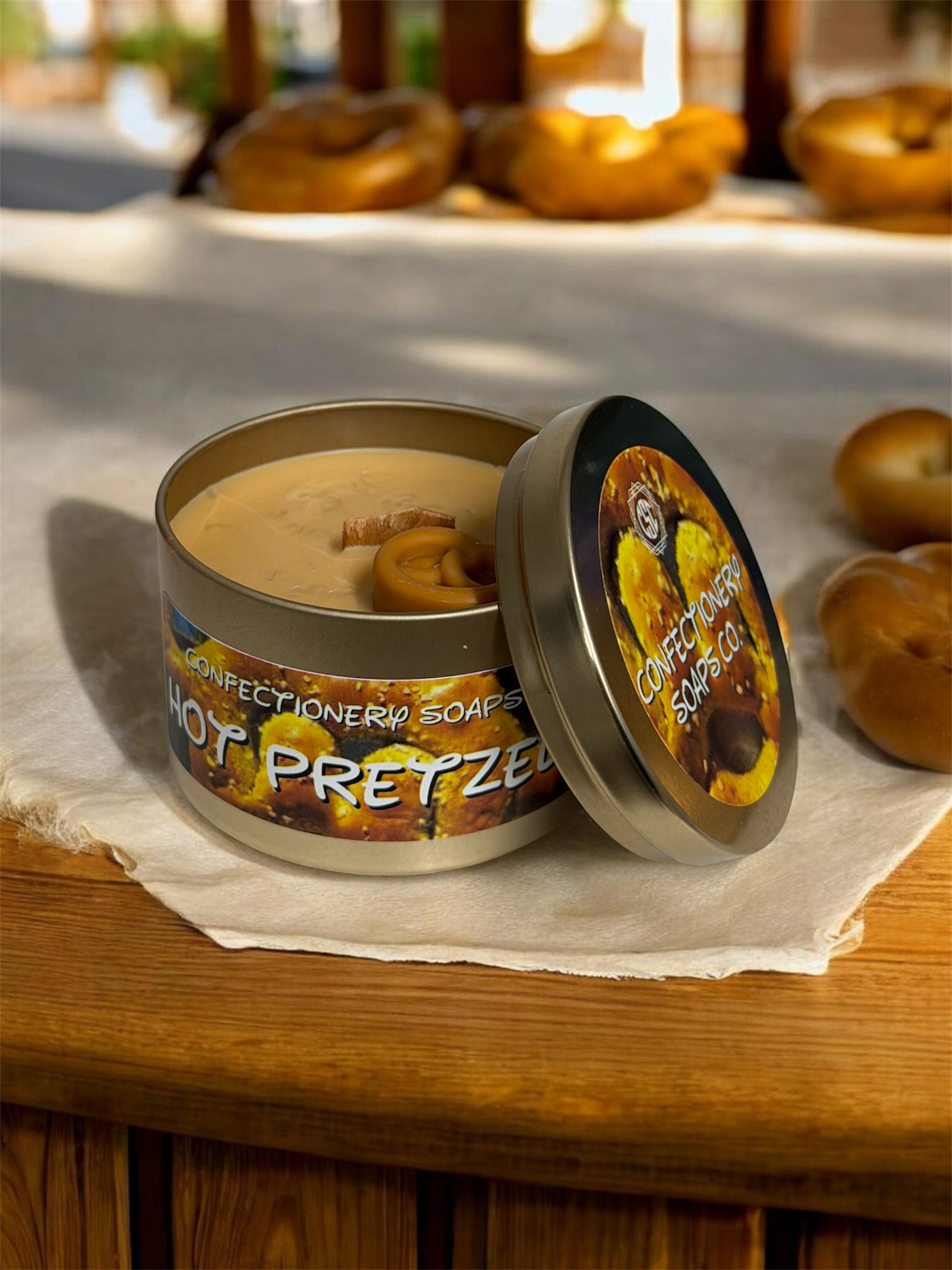 Hot Pretzels Candle
