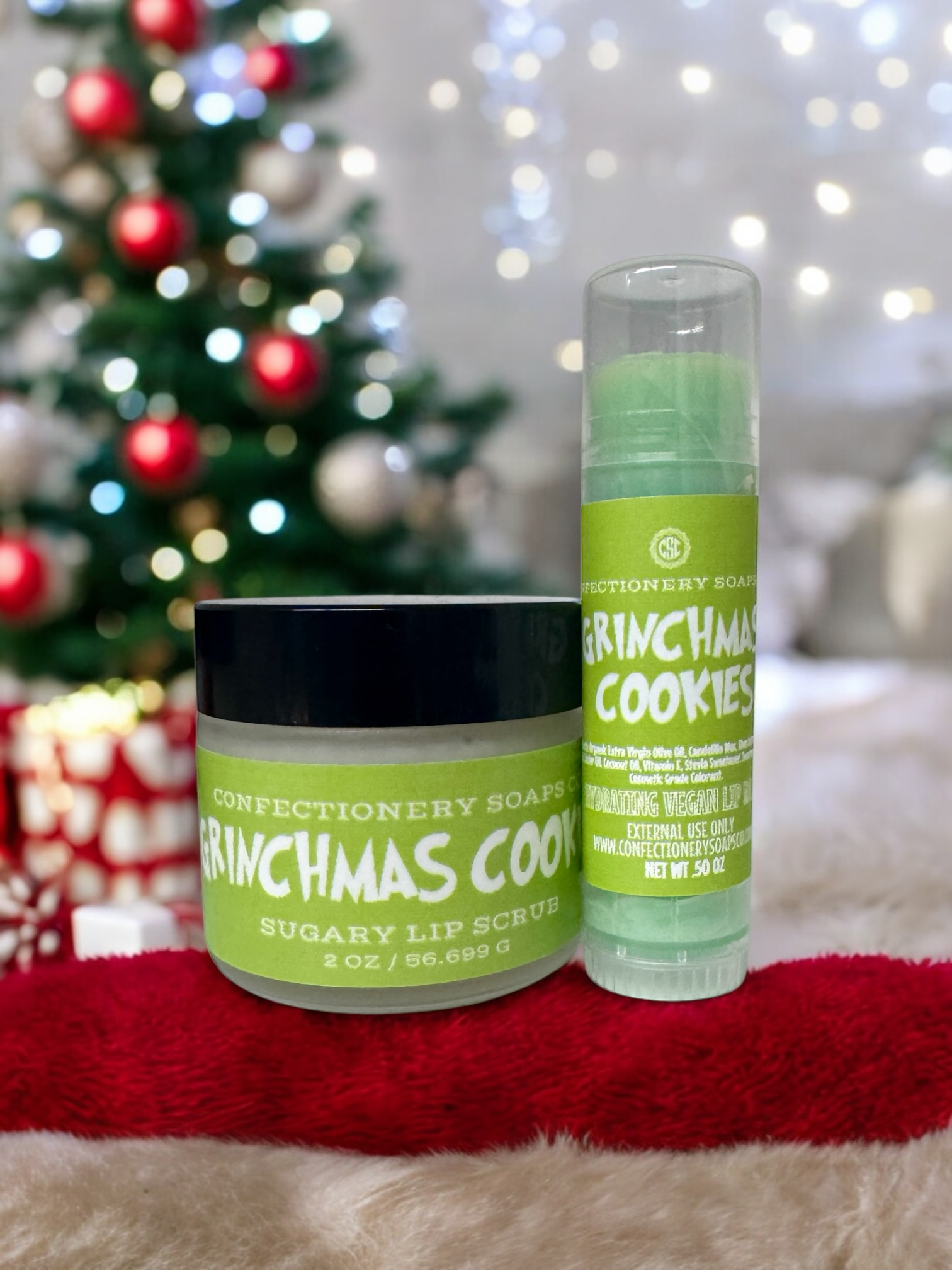 Grinchmas Cookies Lip Balm