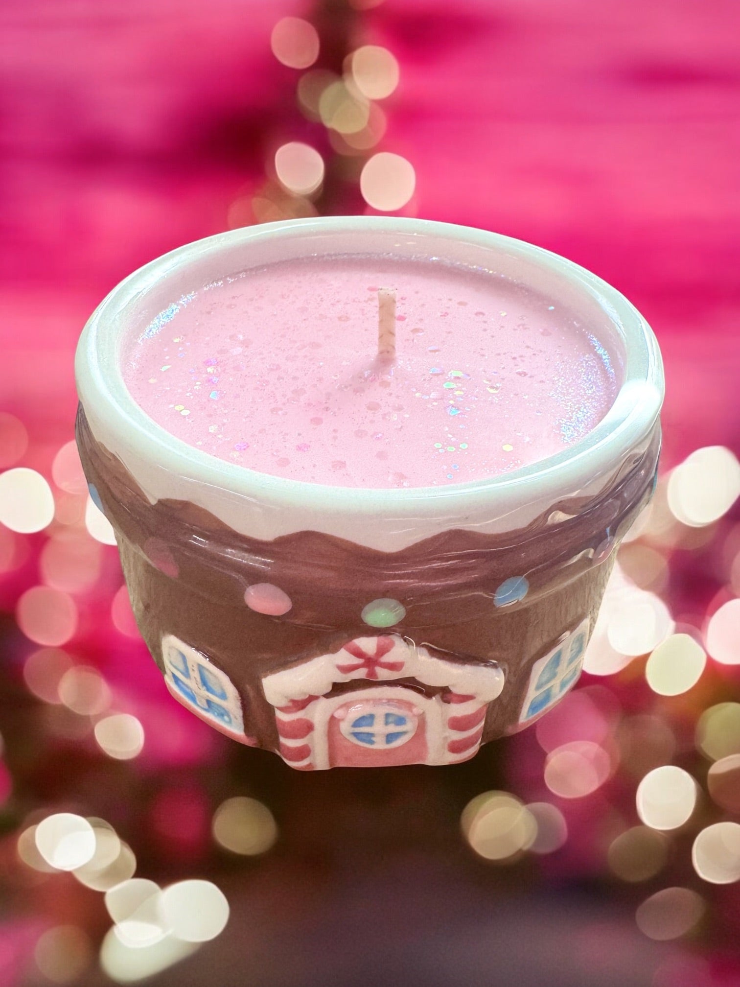 Gingerbread Candle