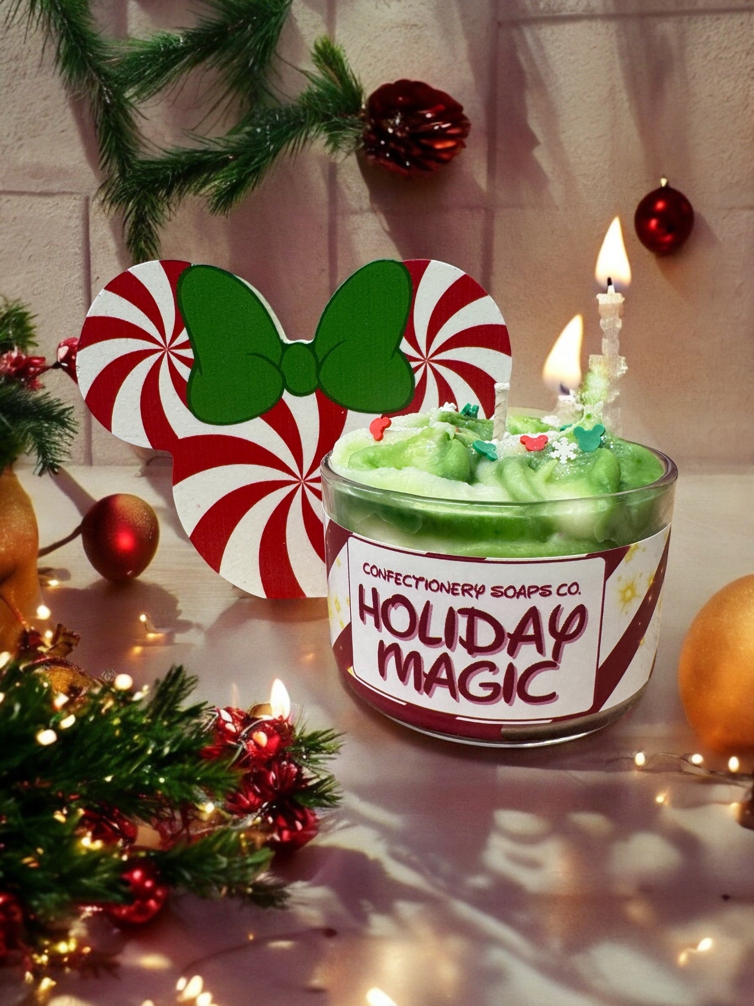 Holiday Magic 4oz Glass Candle