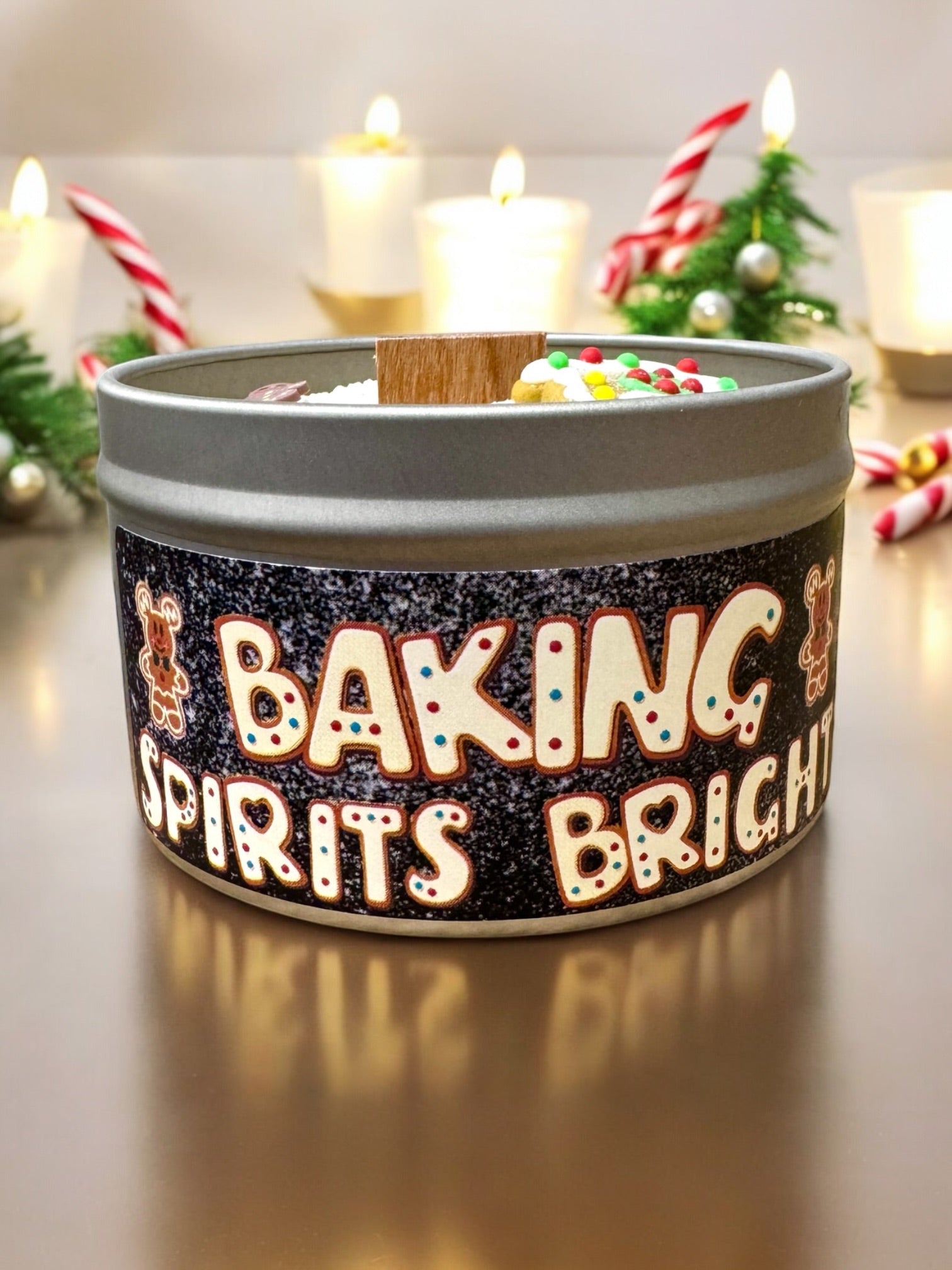 Baking Spirits Bright Candle