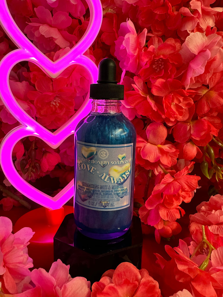 Love Always 4oz Shimmering Bath and Body Oil