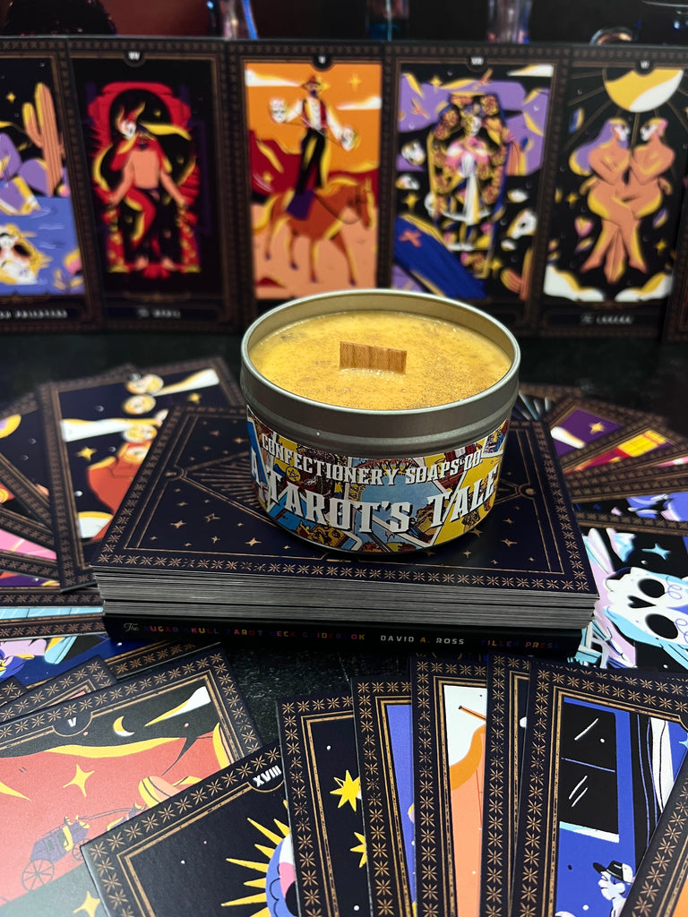 A Tarot's Tale Candle