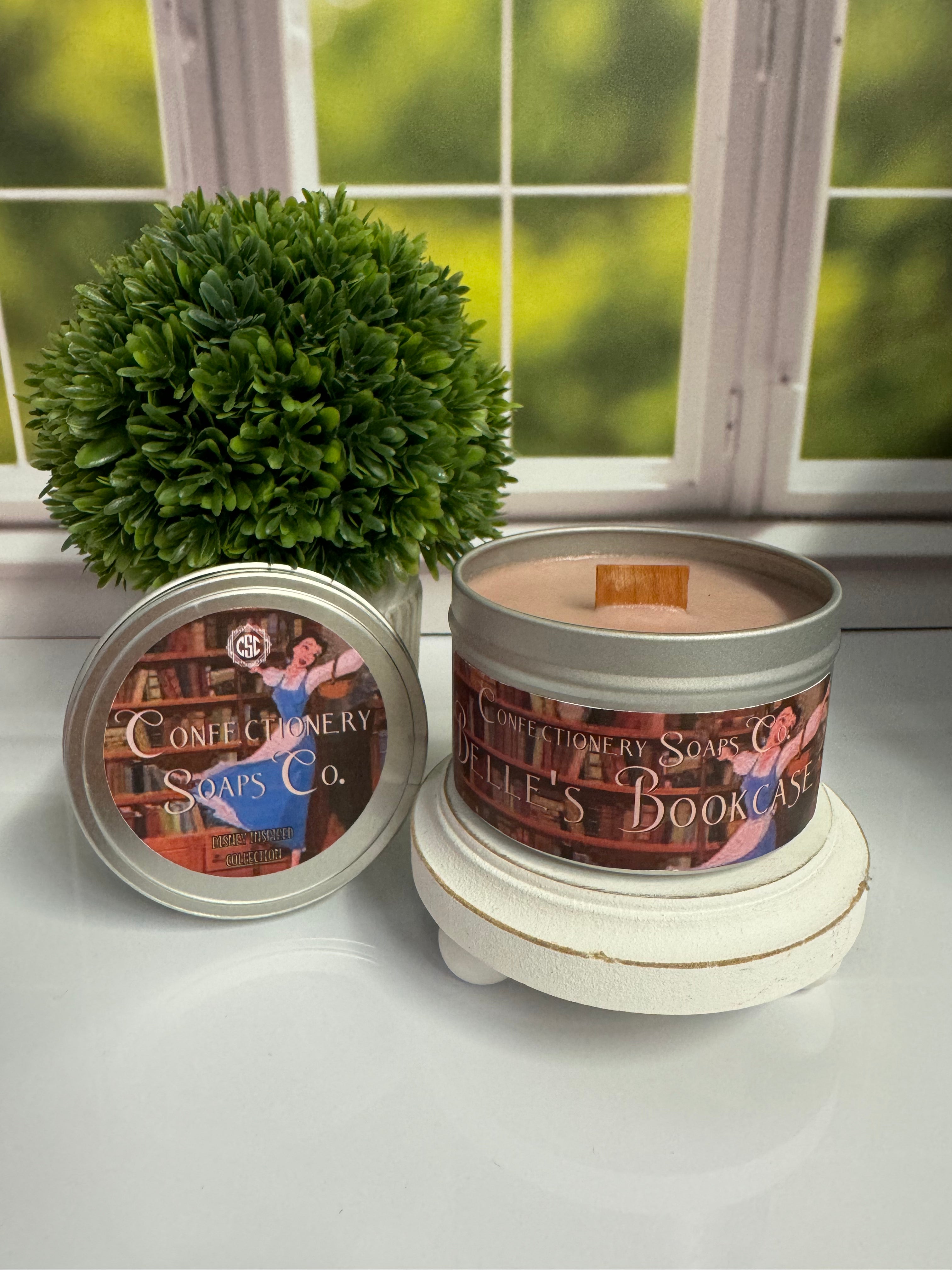 Belle's Bookcase Candle