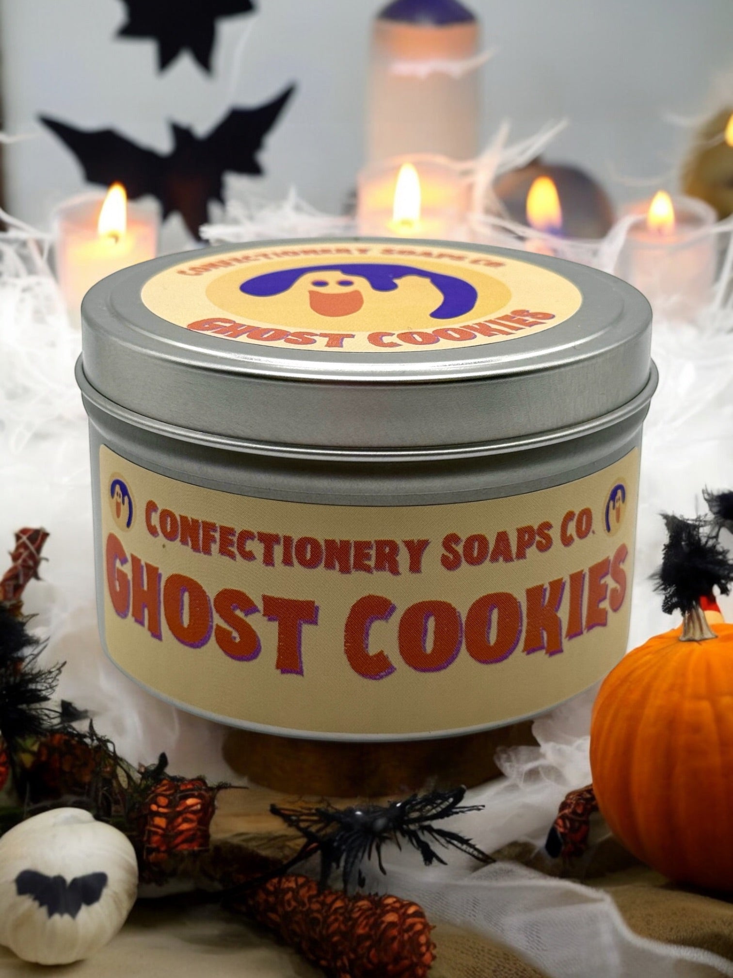 Ghost Cookies Candle