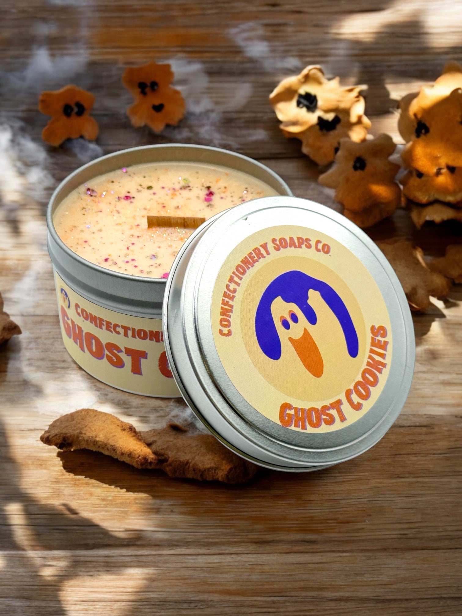 Ghost Cookies Candle