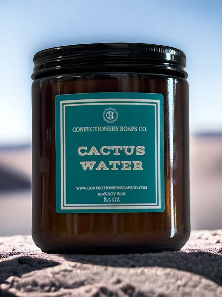 Cactus Water Candle