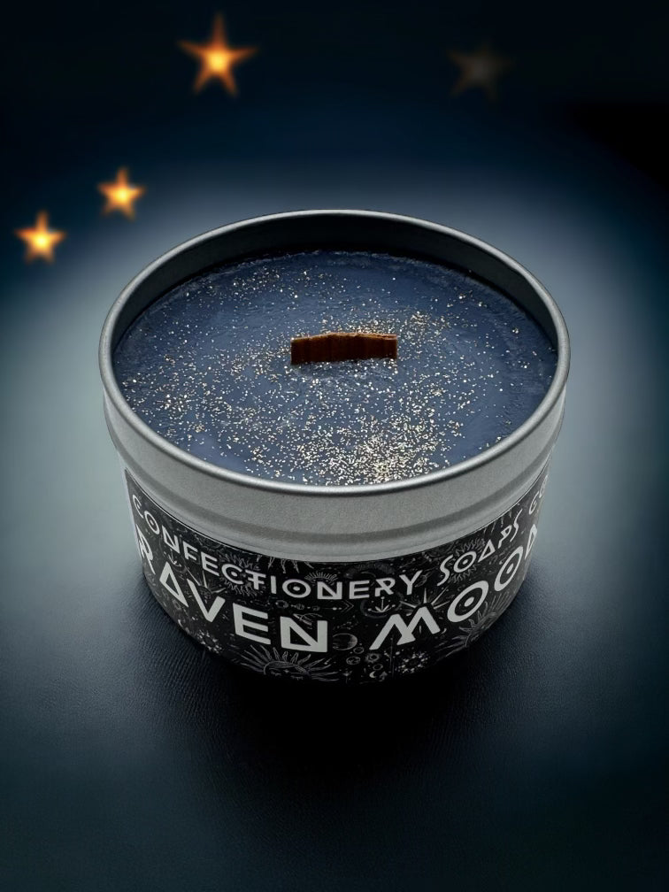 Raven Moon Candle