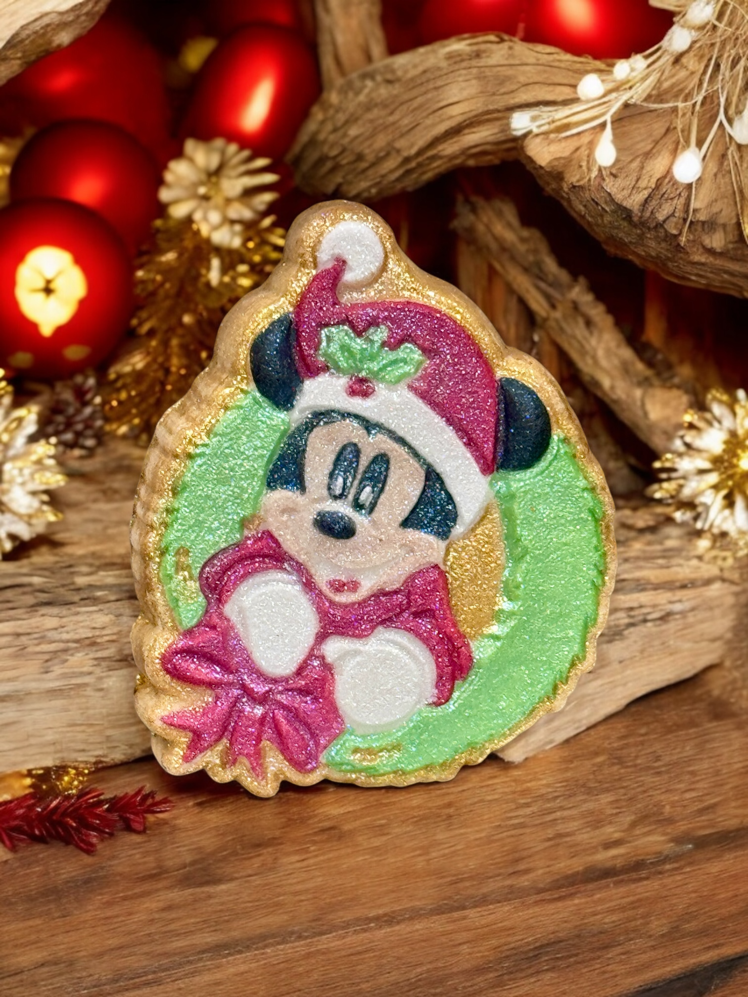 Vintage Mickey Wreath Bath Fizzie