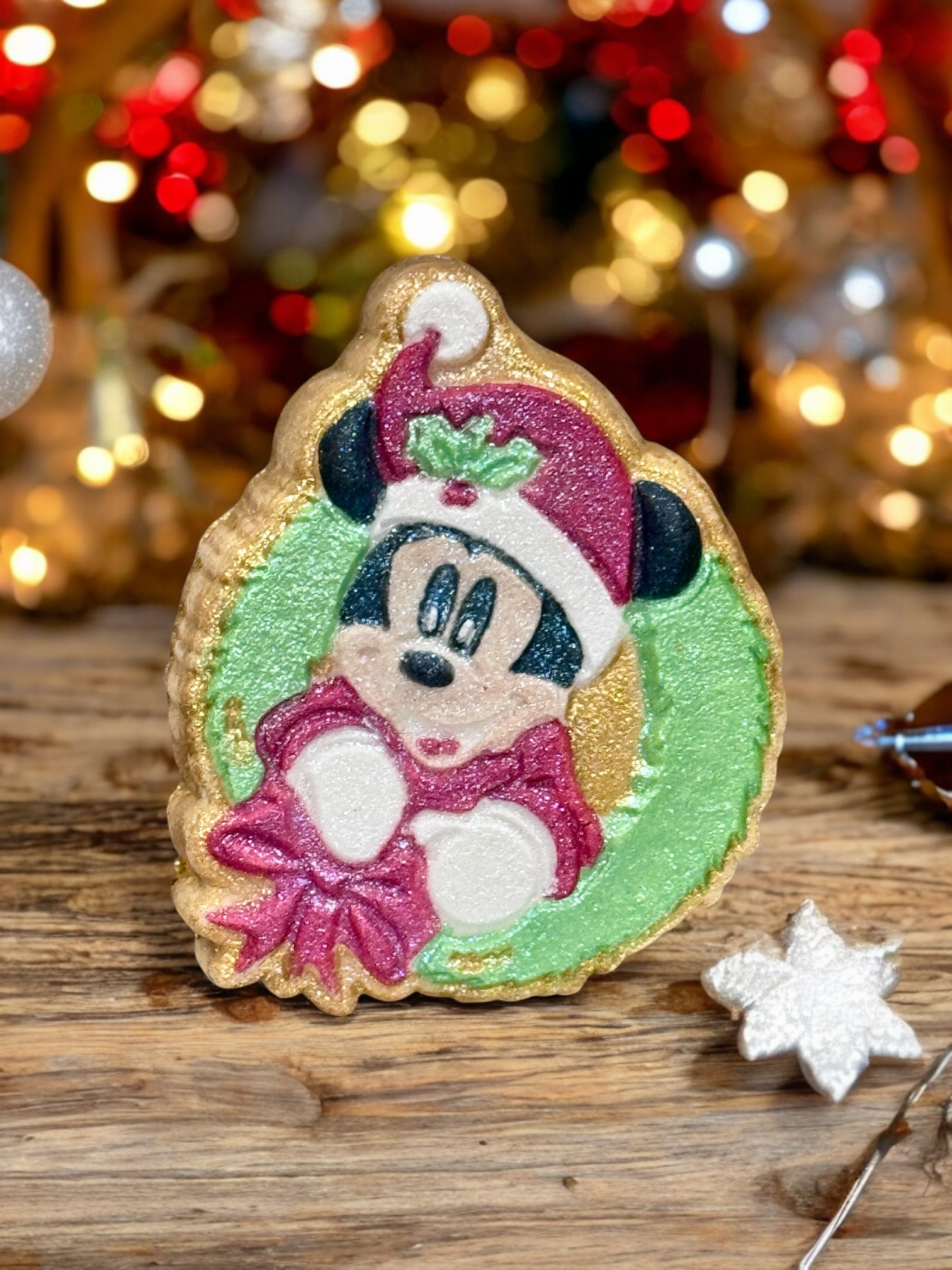 Vintage Mickey Wreath Bath Fizzie