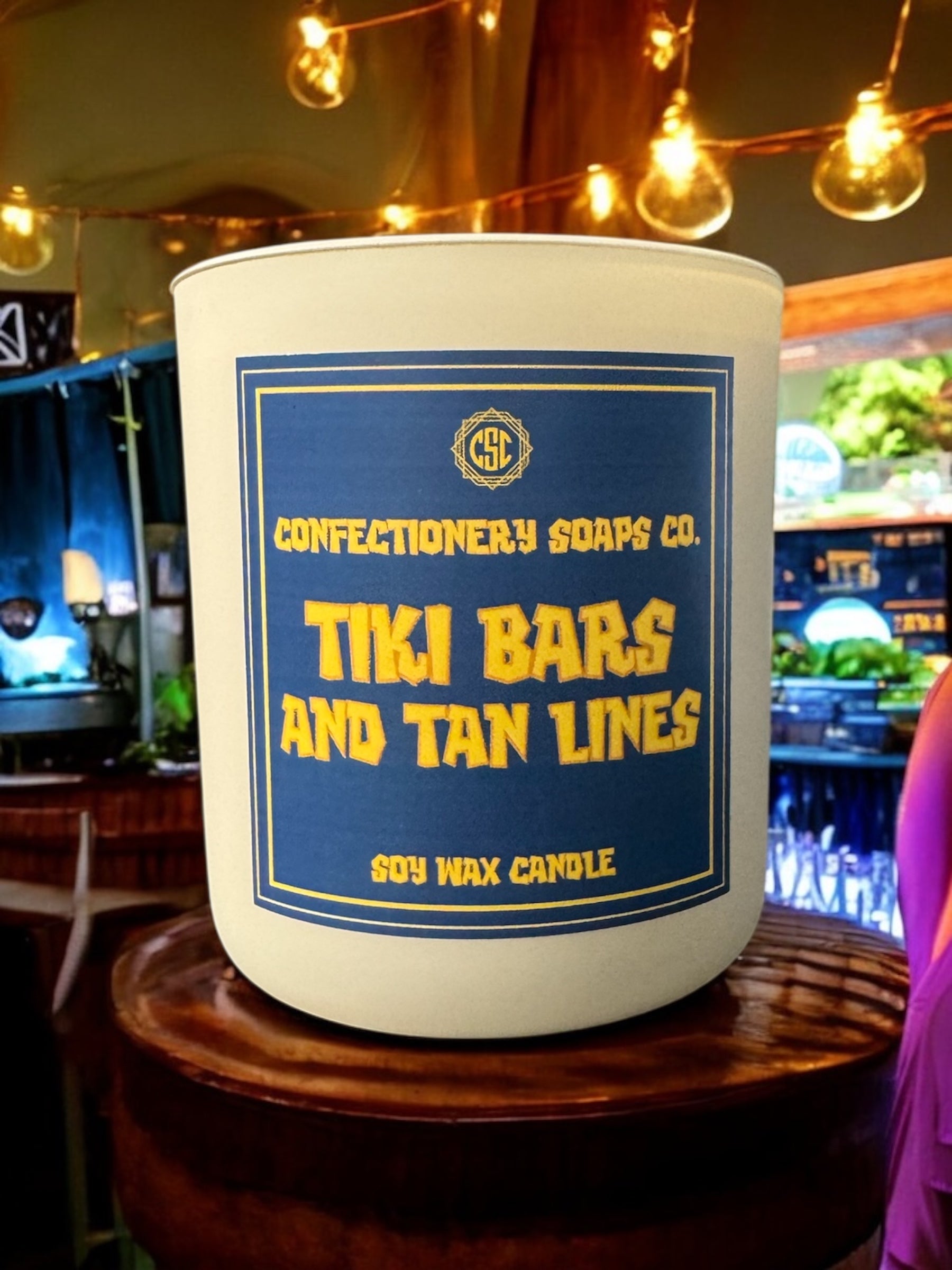 Tiki Bars and Tan Lines Luxe Candle