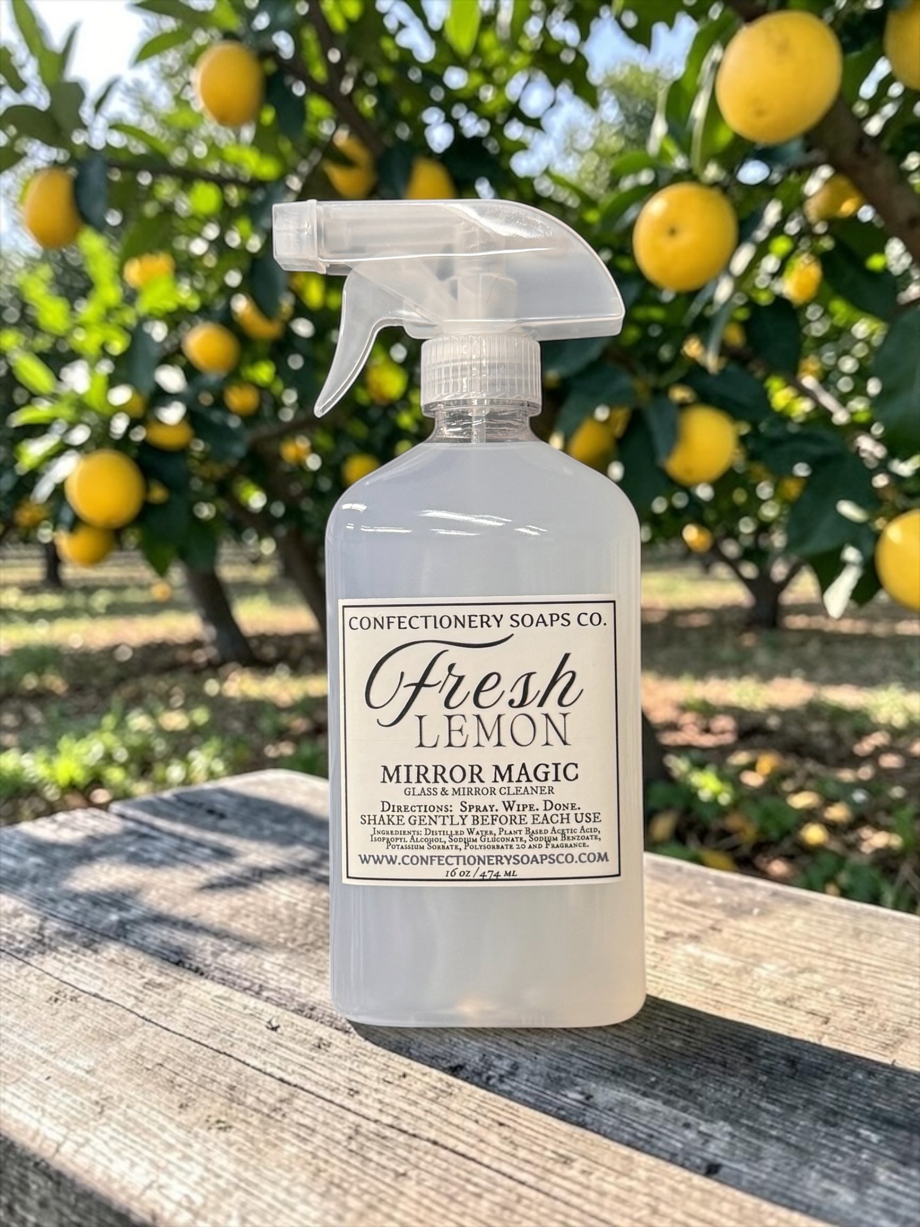 Fresh Lemon Mirror Magic