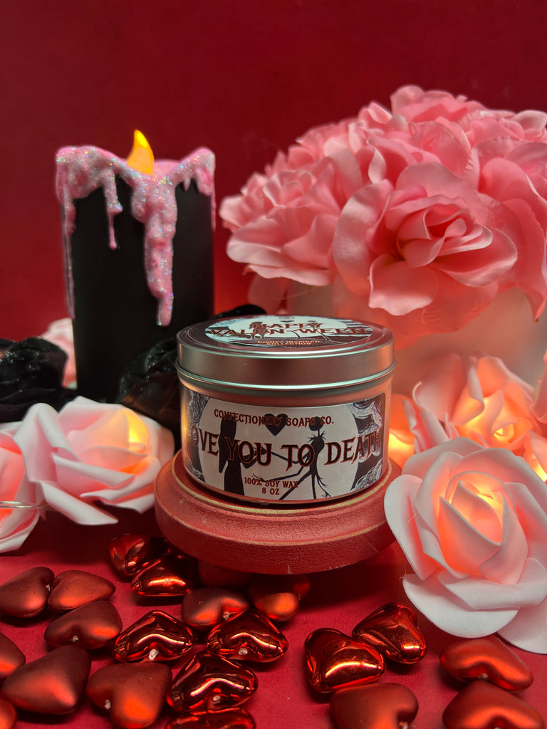 Happy Valoween - I Love You To DEATH Candle